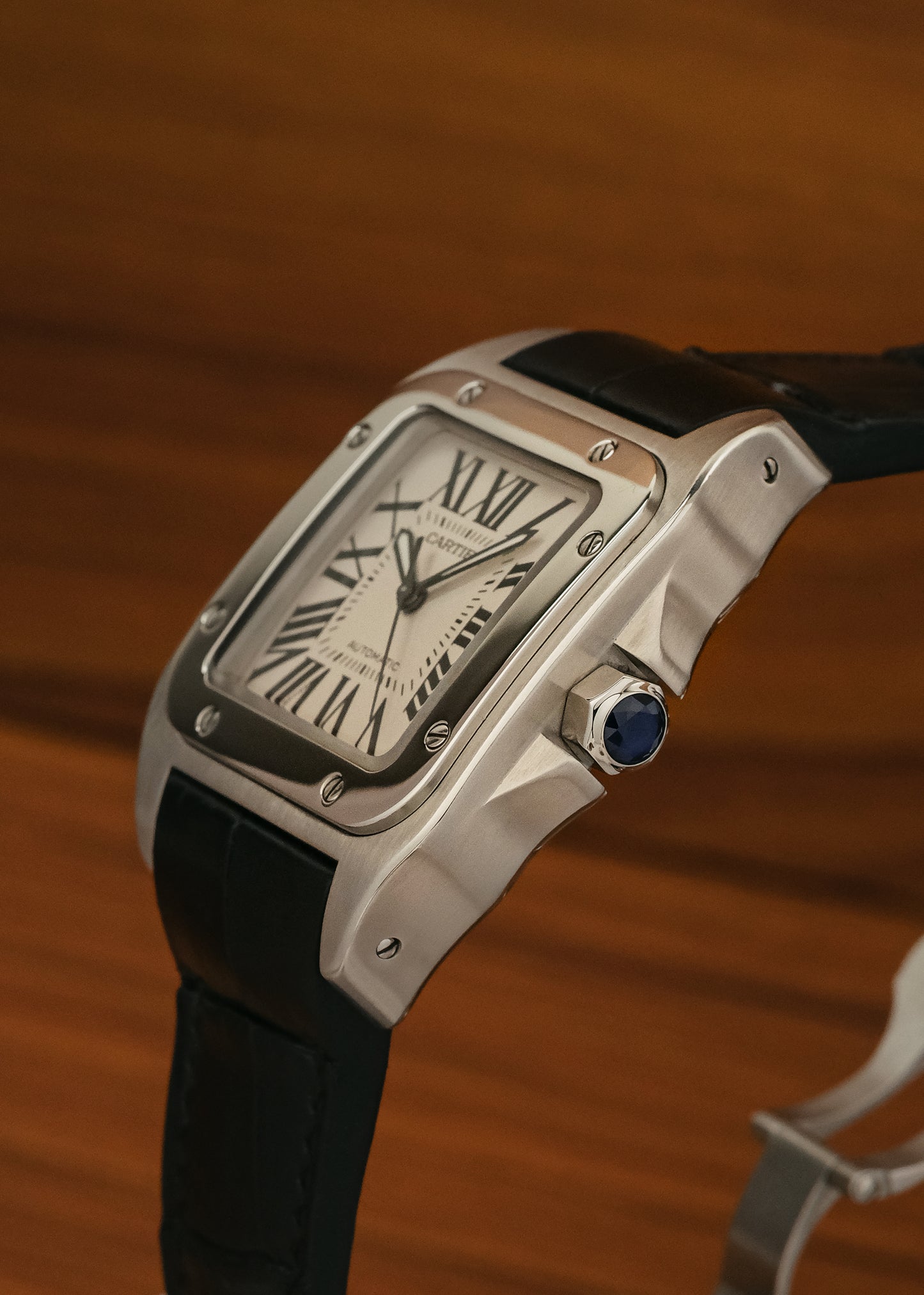 2023 Cartier Santos 100 (Box & Papers)