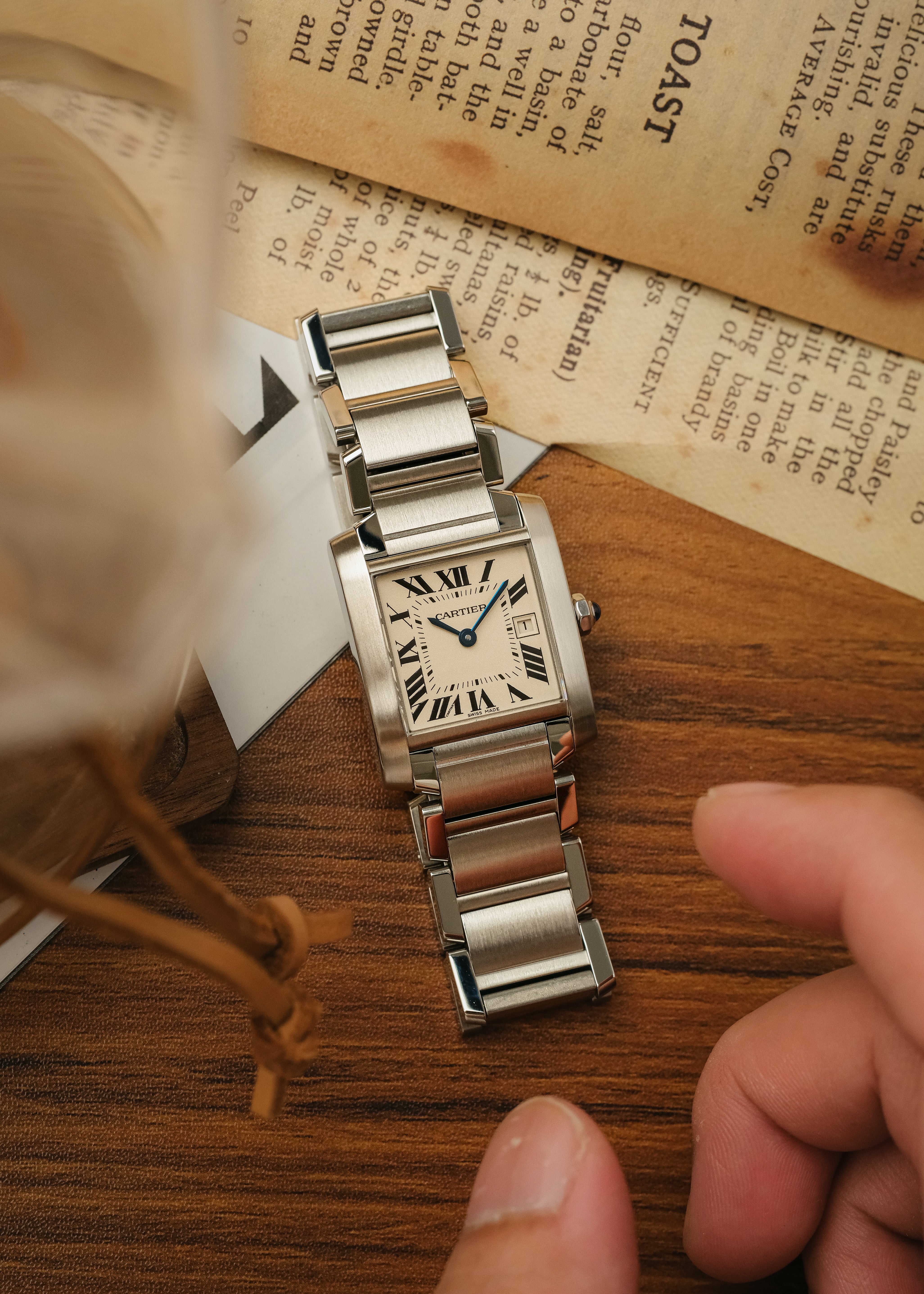 2023 Cartier Tank Francaise (Box & Papers)