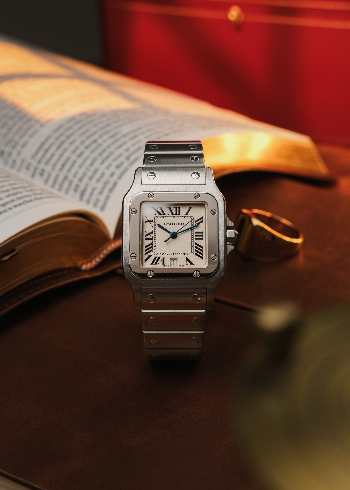 2000s Cartier Santos Galbee (Box)