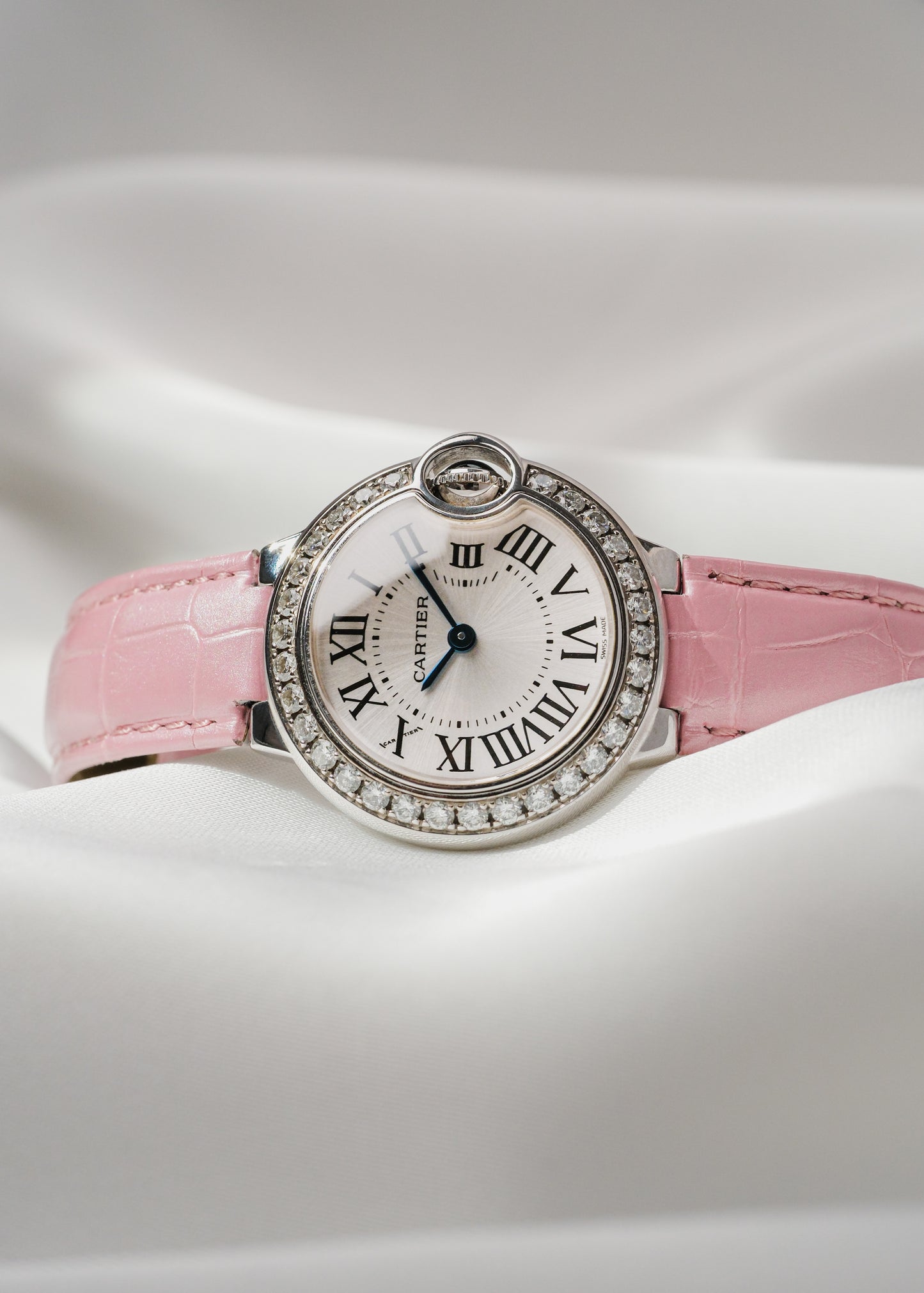 2024 Cartier Ballon Bleu 18K Gold w/ Factory Diamonds (Box & Papers)