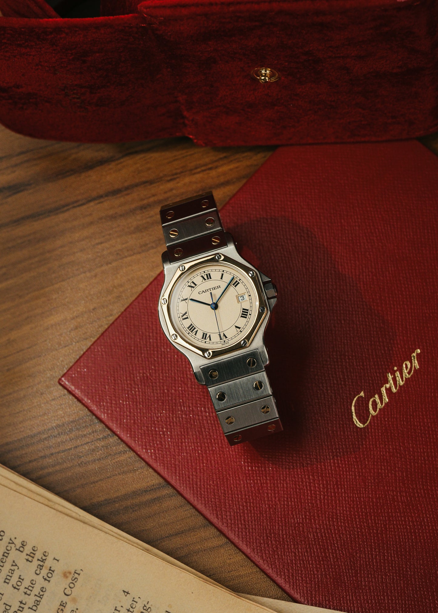 1990s Cartier Santos Octagon