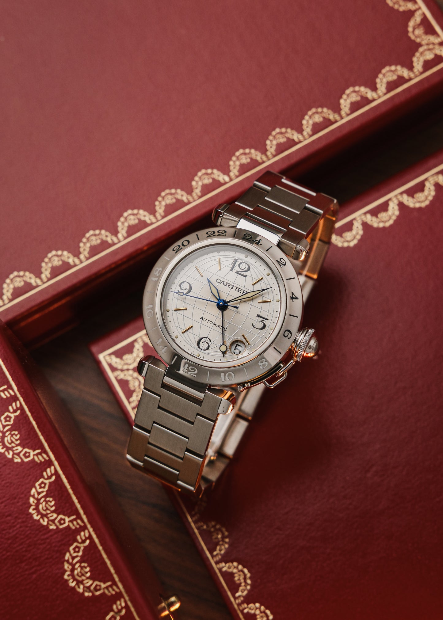 1999 Cartier Pasha GMT (Box & Papers)