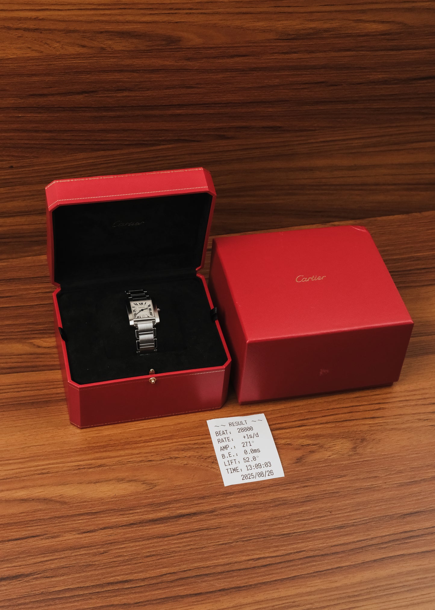 2000s Cartier Tank Francaise (Box)