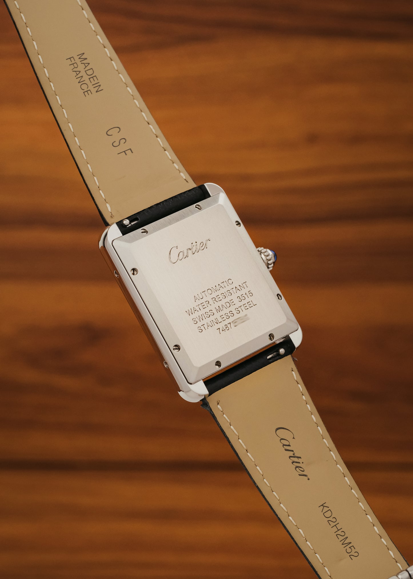 2023 Cartier Tank Solo XL (Box & Papers)
