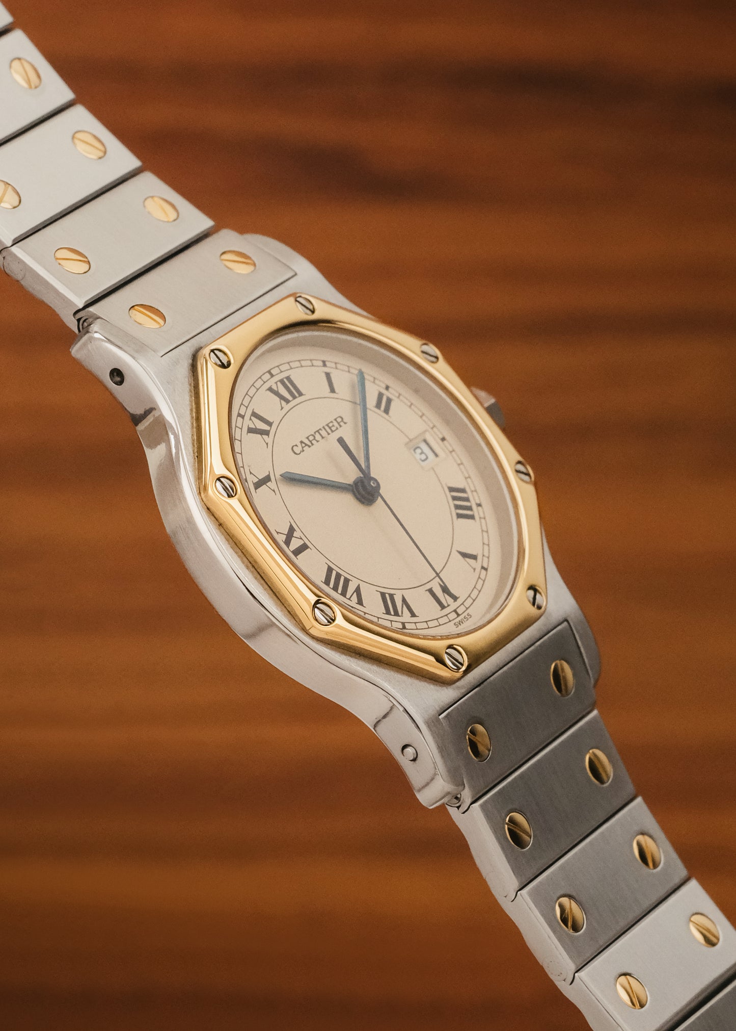 1990s Cartier Santos Octagon