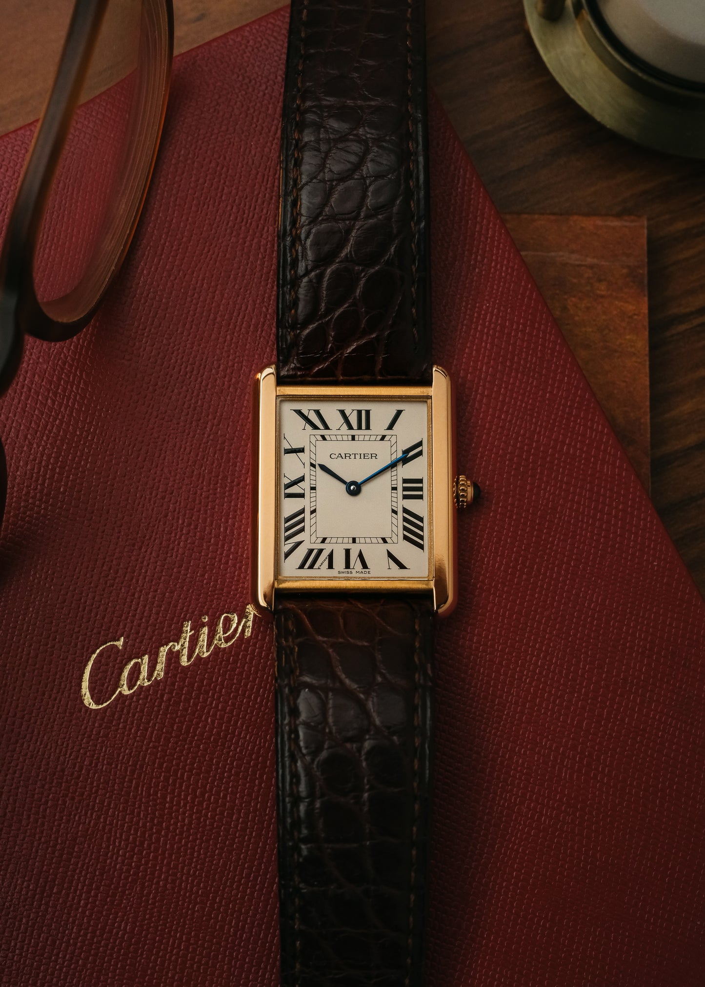 2017 Cartier Tank Solo 18K Gold (Box & Papers)