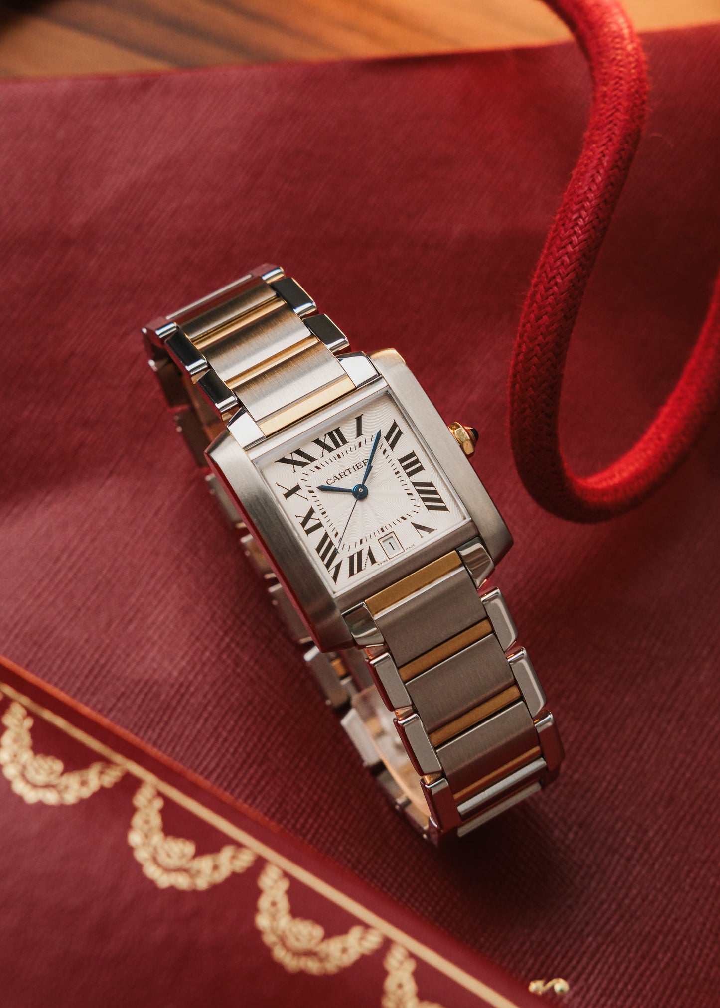 2003 Cartier Tank Francaise (Box & Papers)