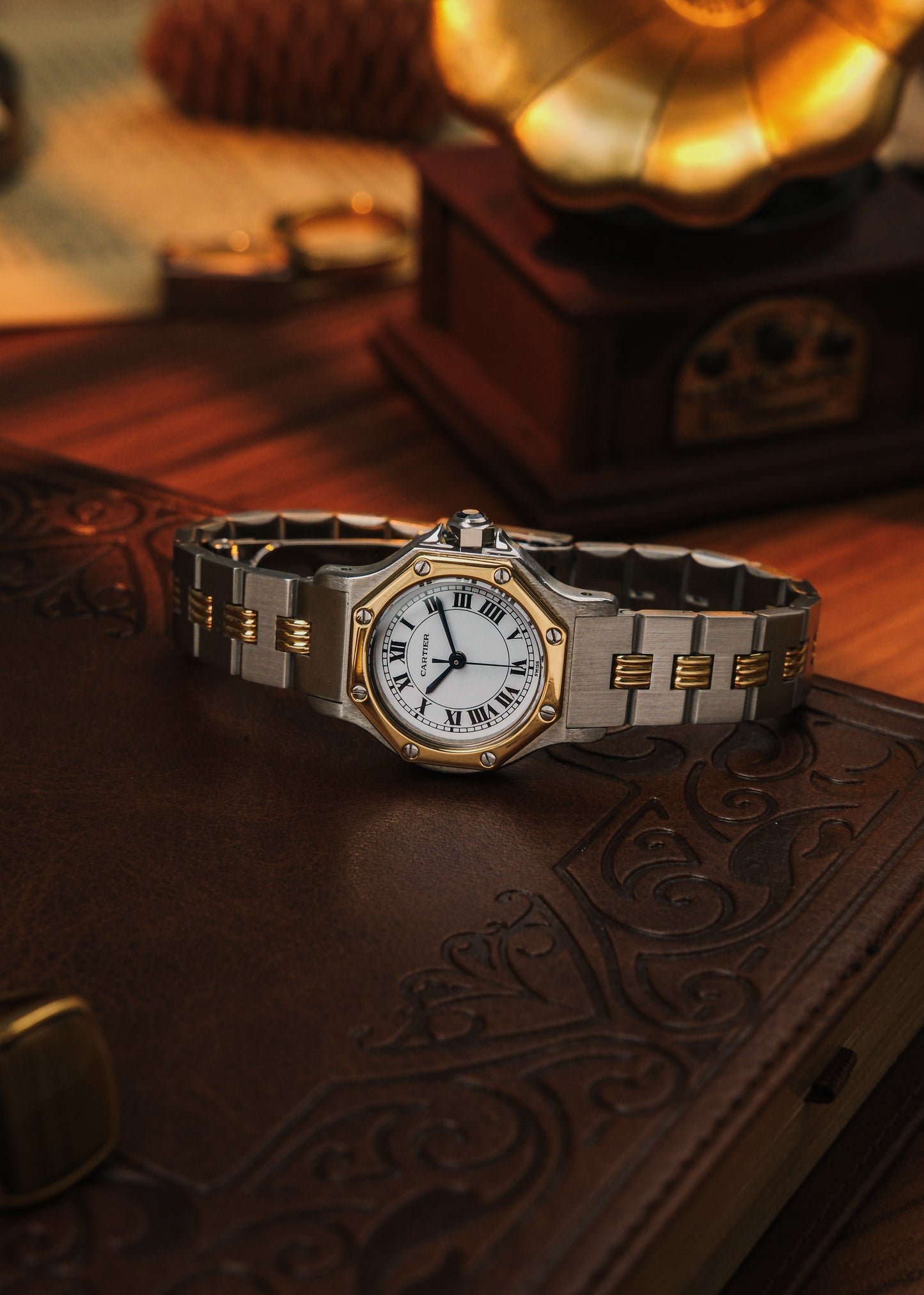 1980s Cartier Santos Octagon (Box)