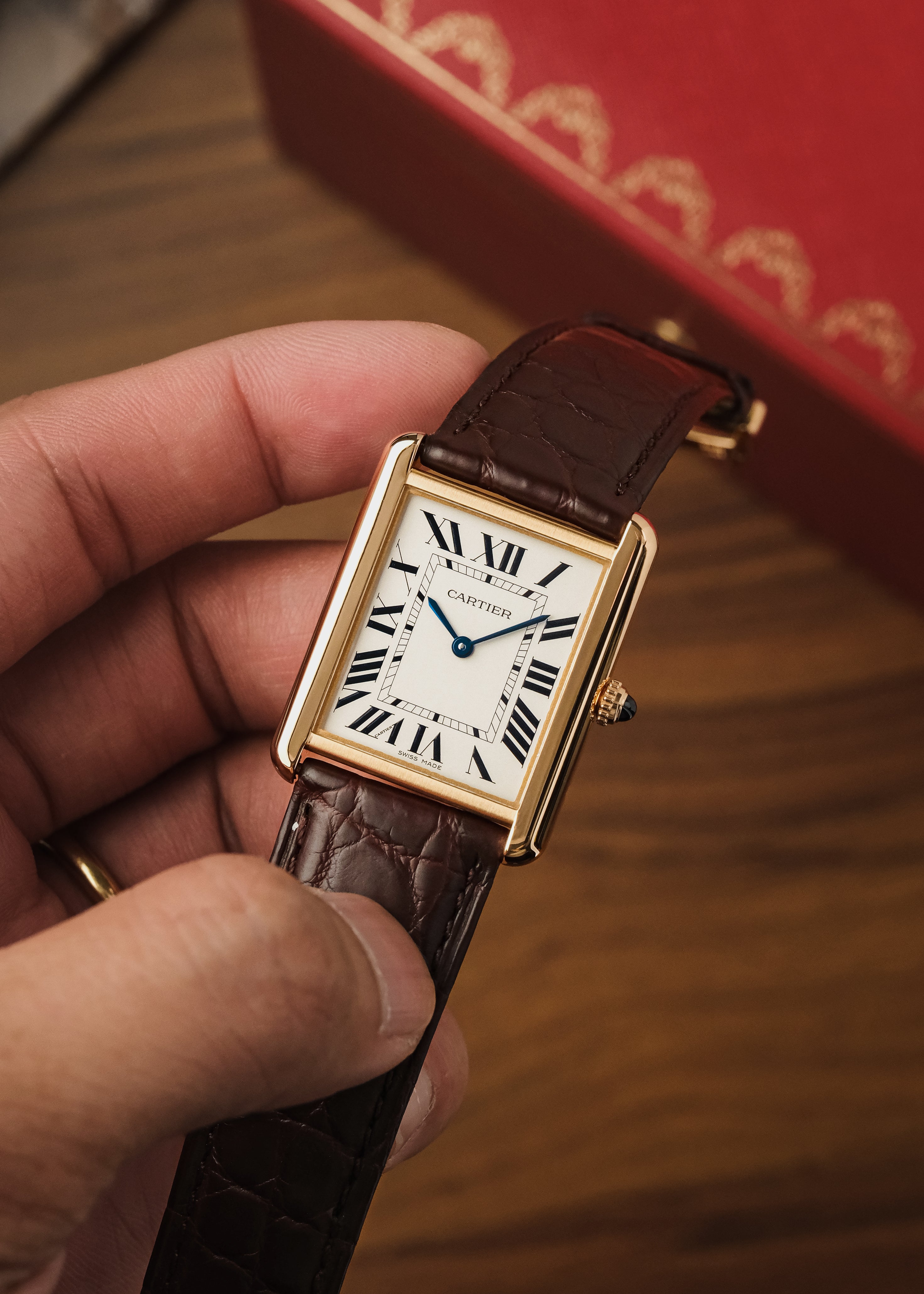 2017 Cartier Tank Solo 18K Gold (Box & Papers)