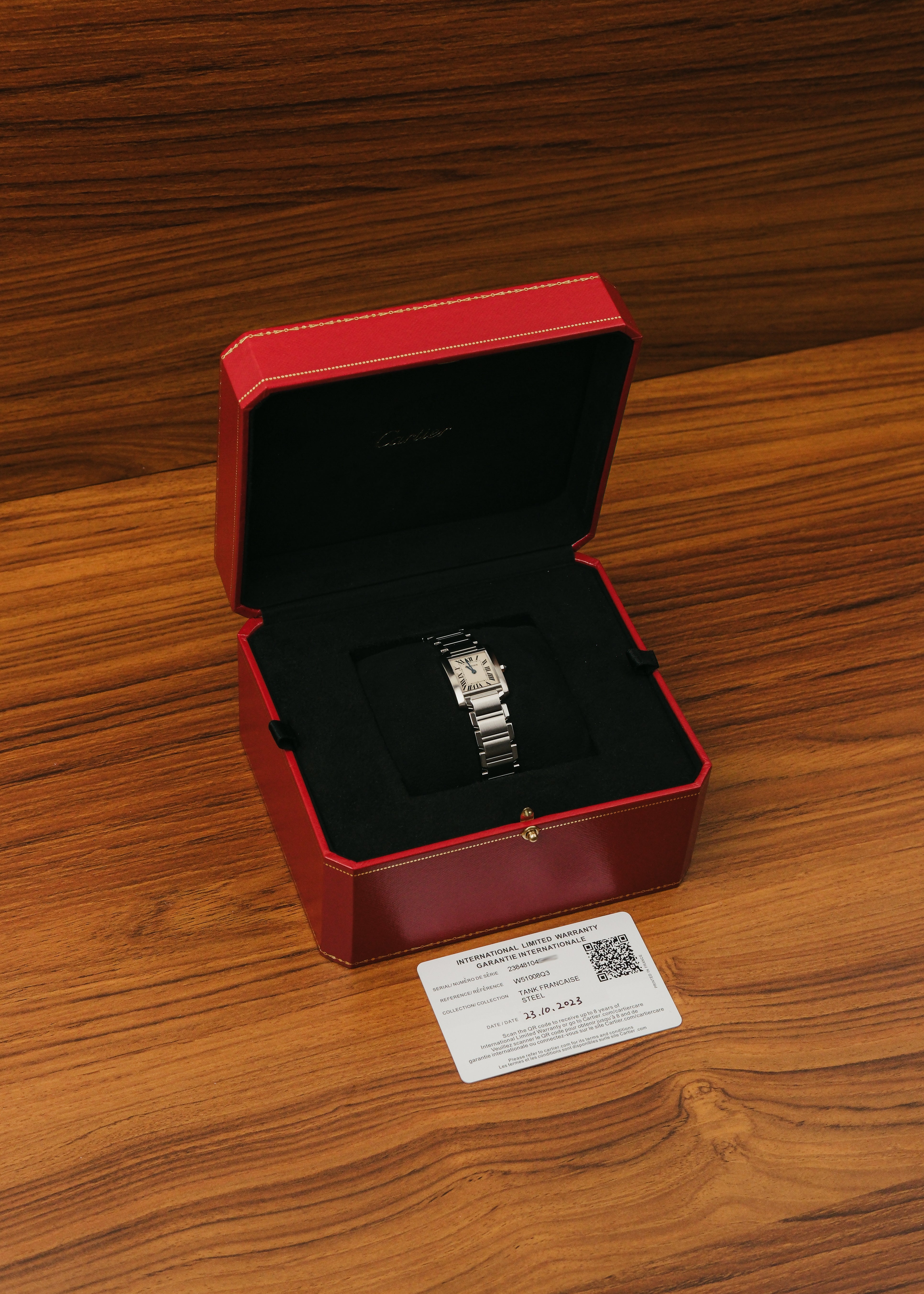 2023 Cartier Tank Francaise (Box & Papers)