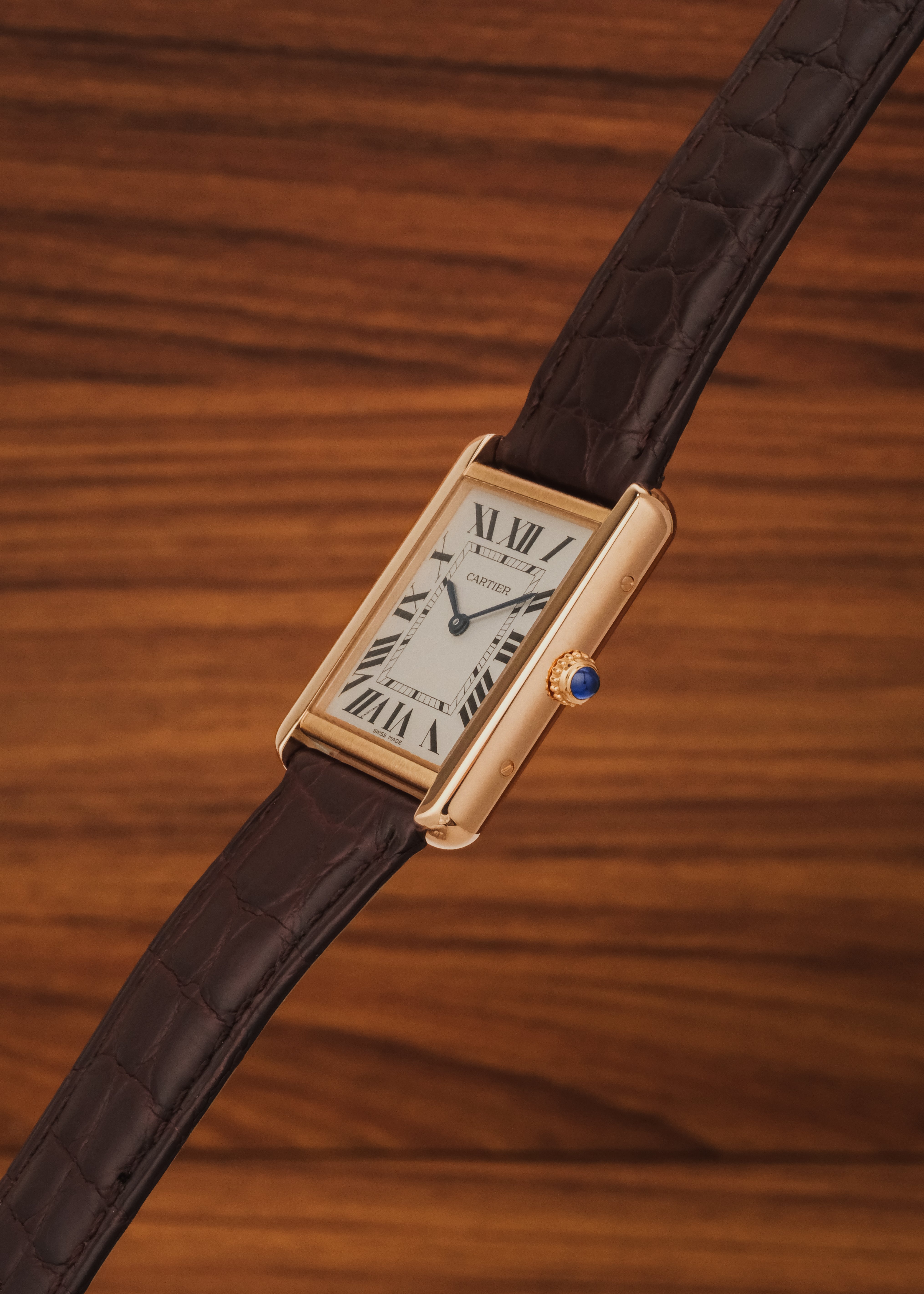 2017 Cartier Tank Solo 18K Gold (Box & Papers)