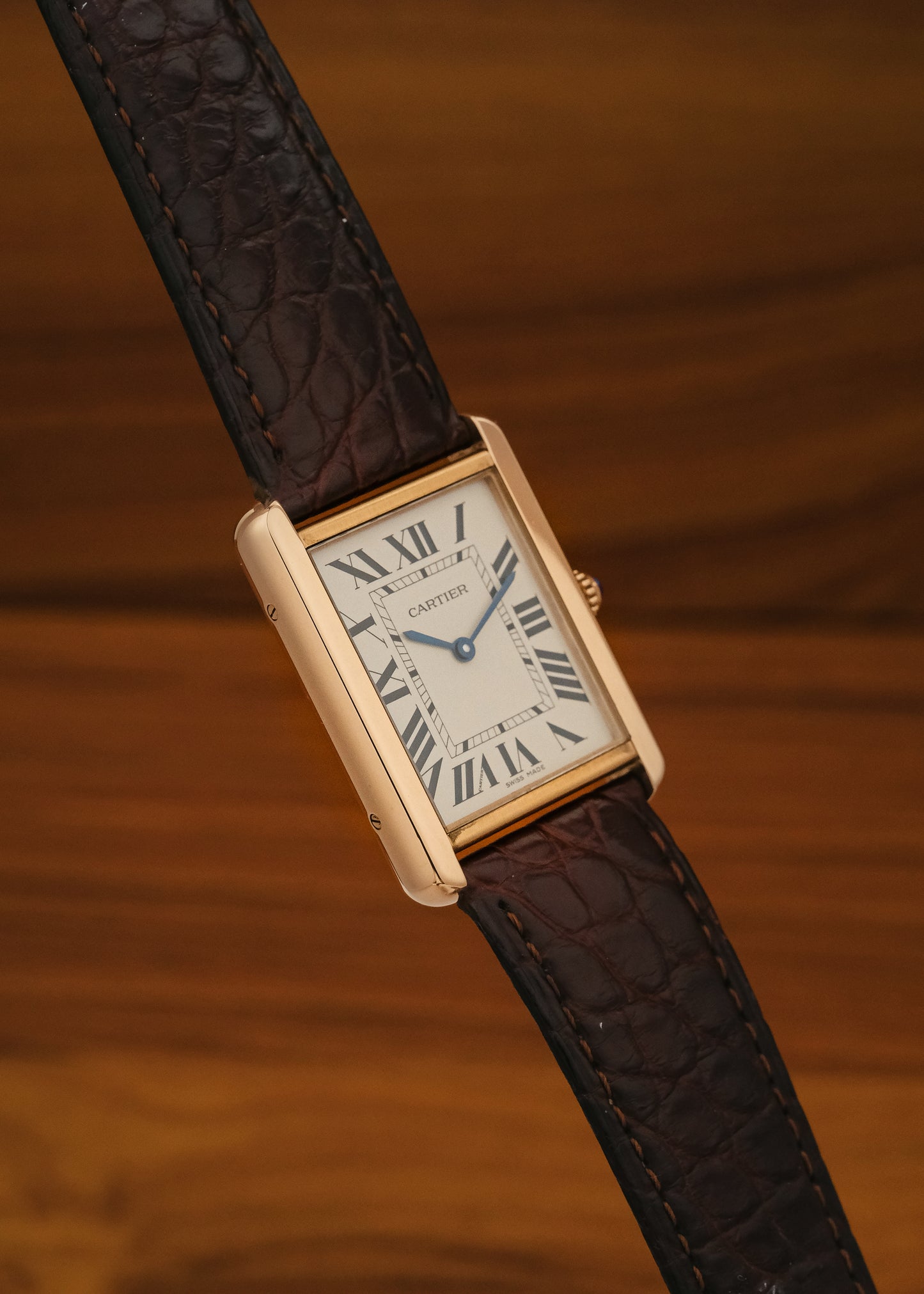 2017 Cartier Tank Solo 18K Gold (Box & Papers)