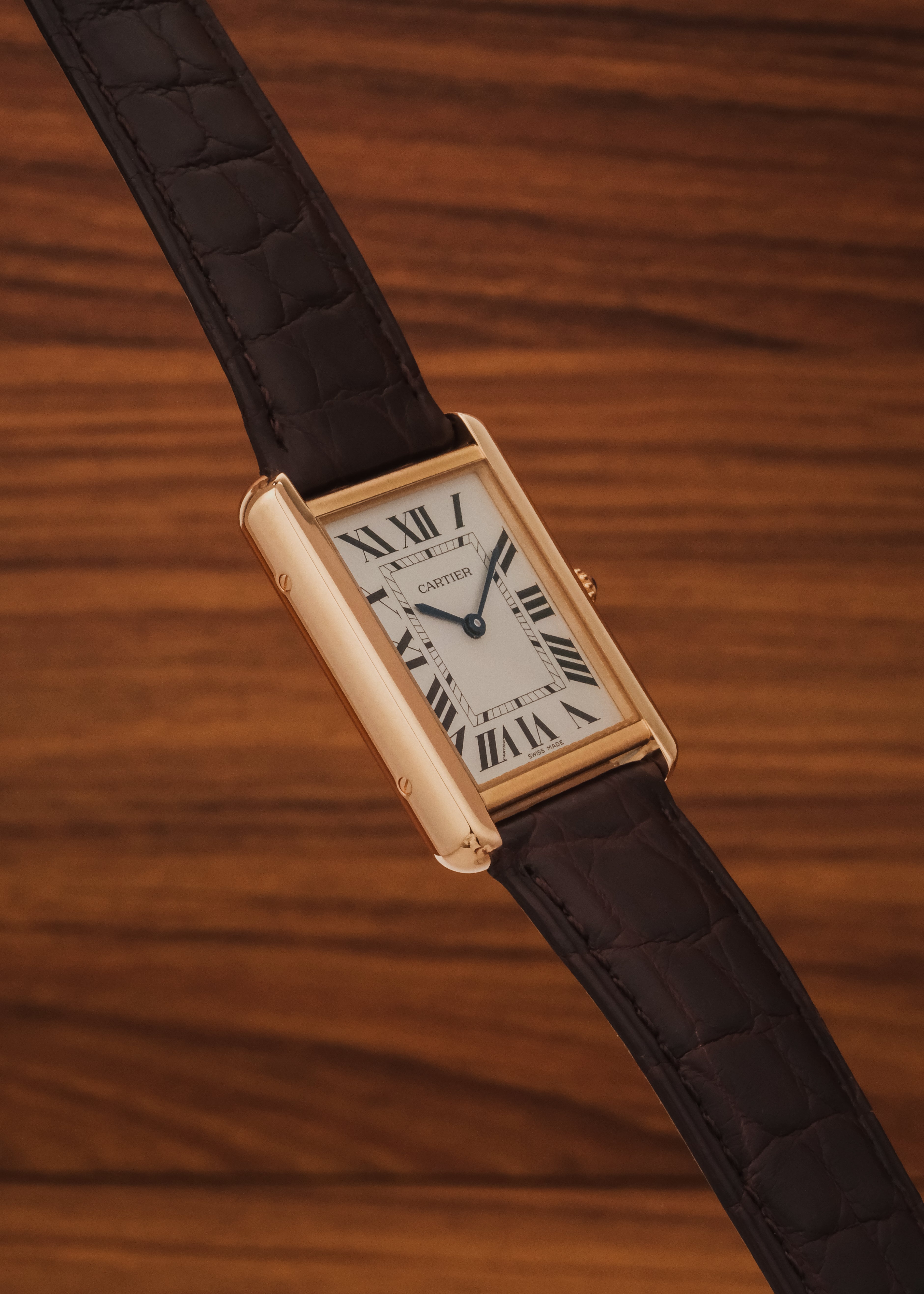2017 Cartier Tank Solo 18K Gold (Box & Papers)
