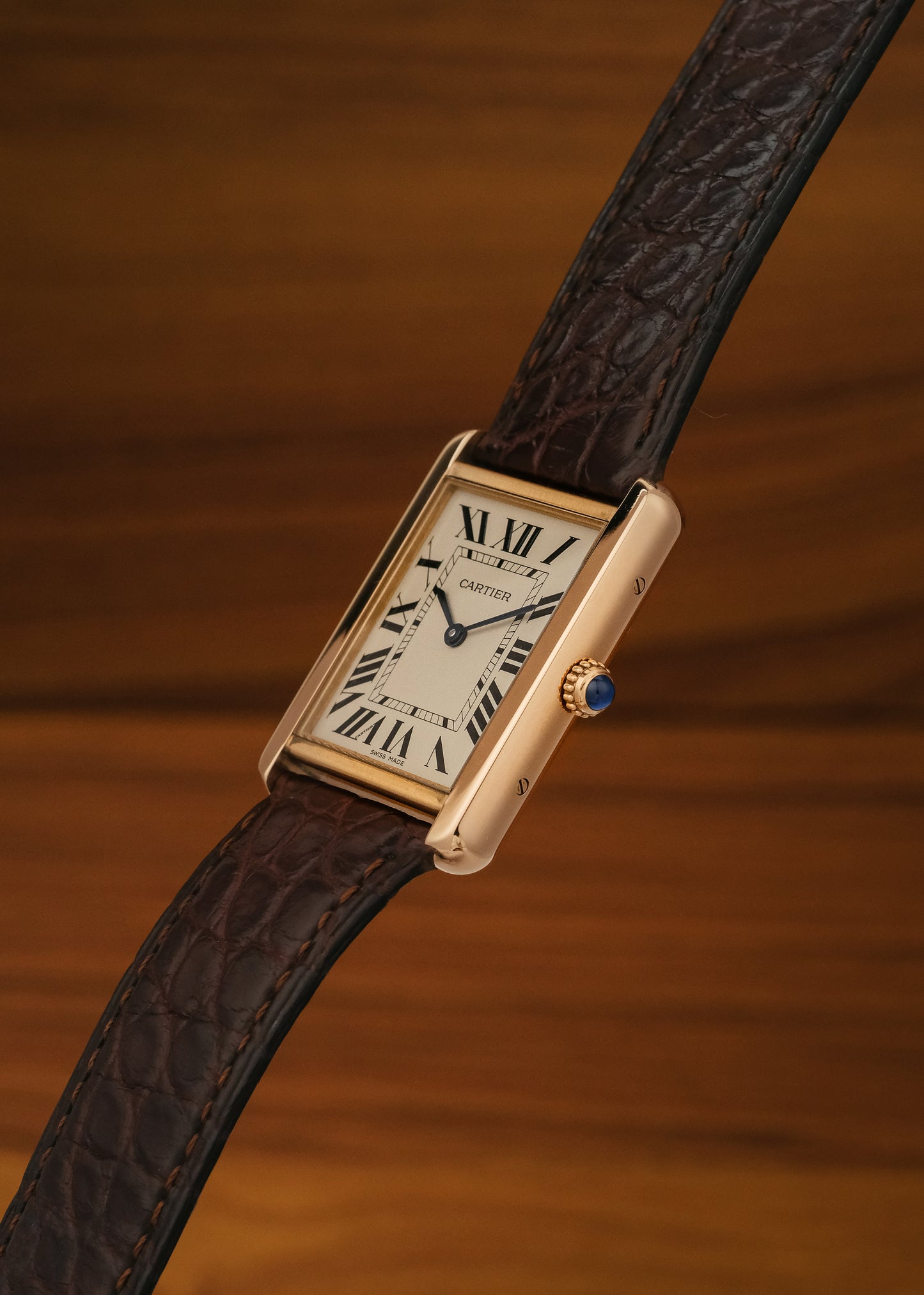 2017 Cartier Tank Solo 18K Gold (Box & Papers)