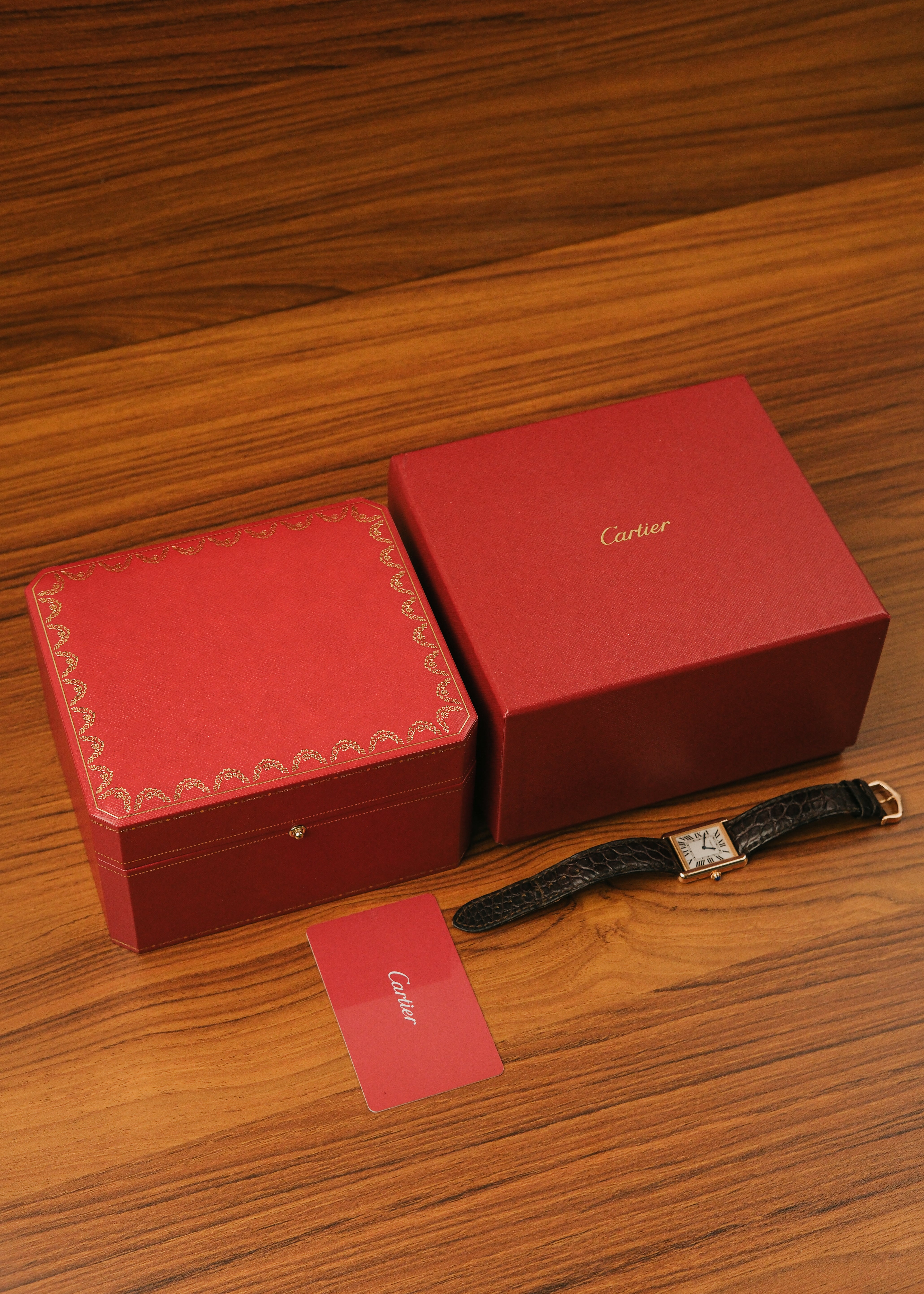 2023 Cartier Tank Solo 18K Gold (Box & Papers)