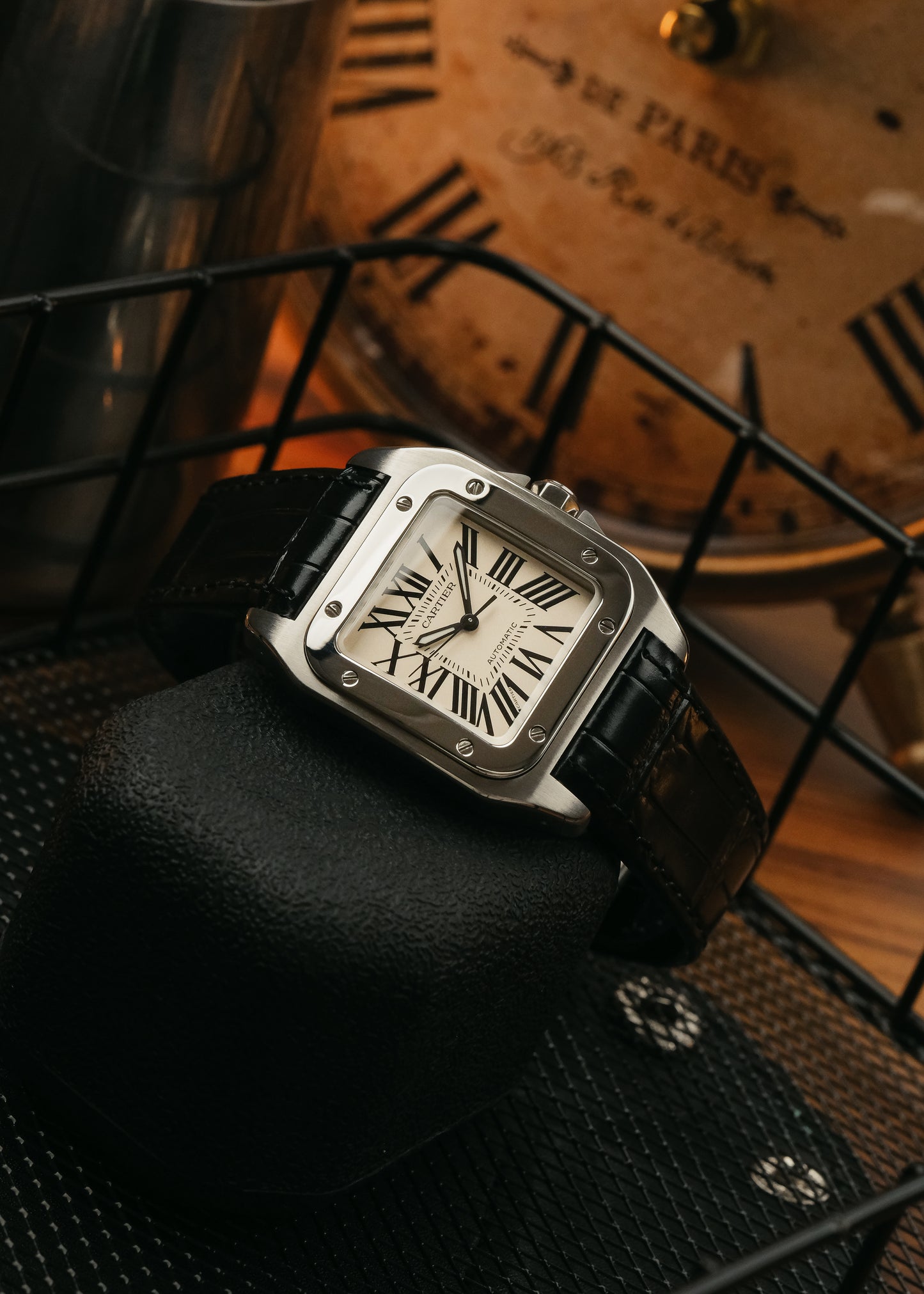 2023 Cartier Santos 100 (Box & Papers)