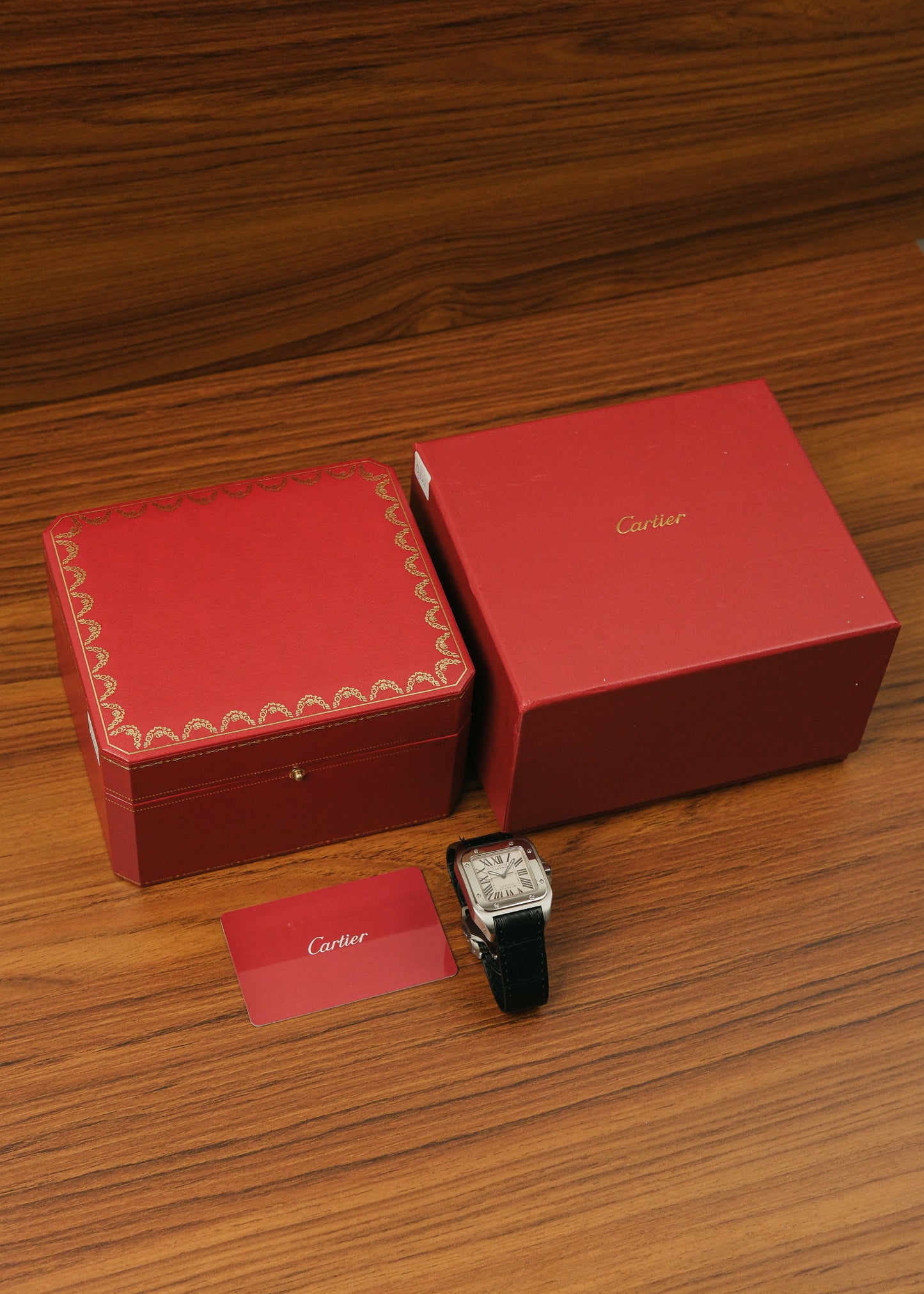 2023 Cartier Santos 100 (Box & Papers)