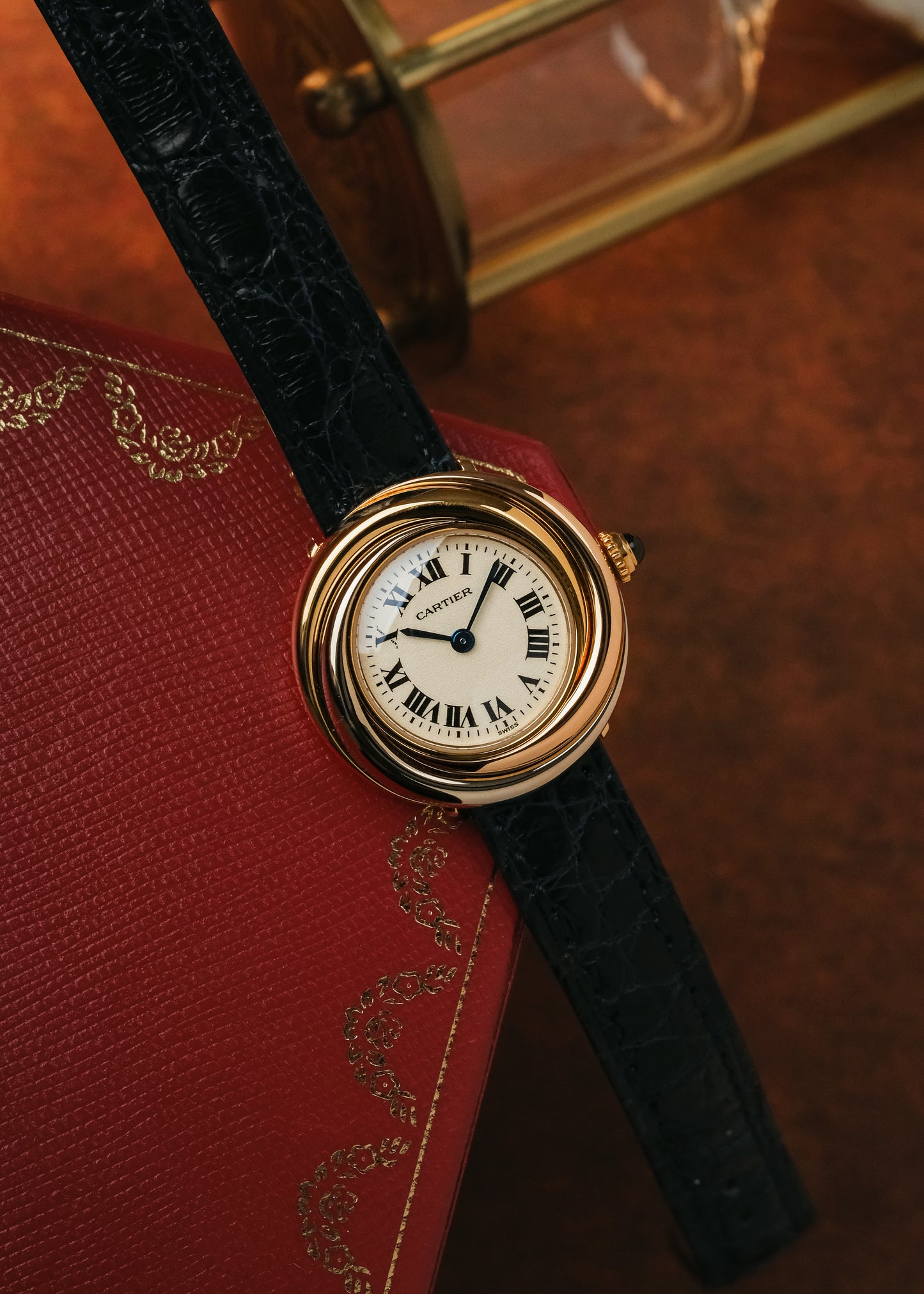 1990s Cartier Trinity 18K Gold (Box)