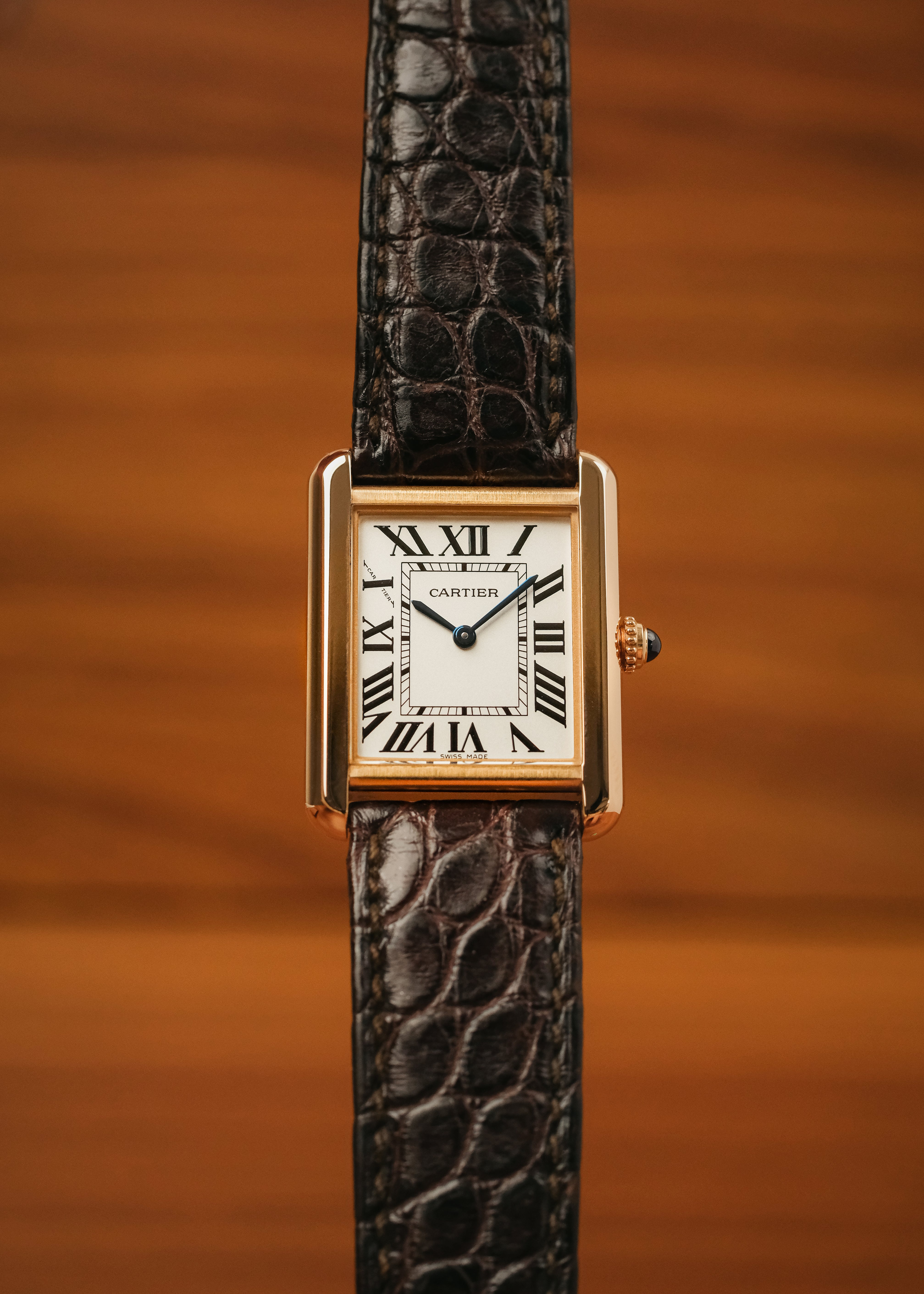 2023 Cartier Tank Solo 18K Gold (Box & Papers)