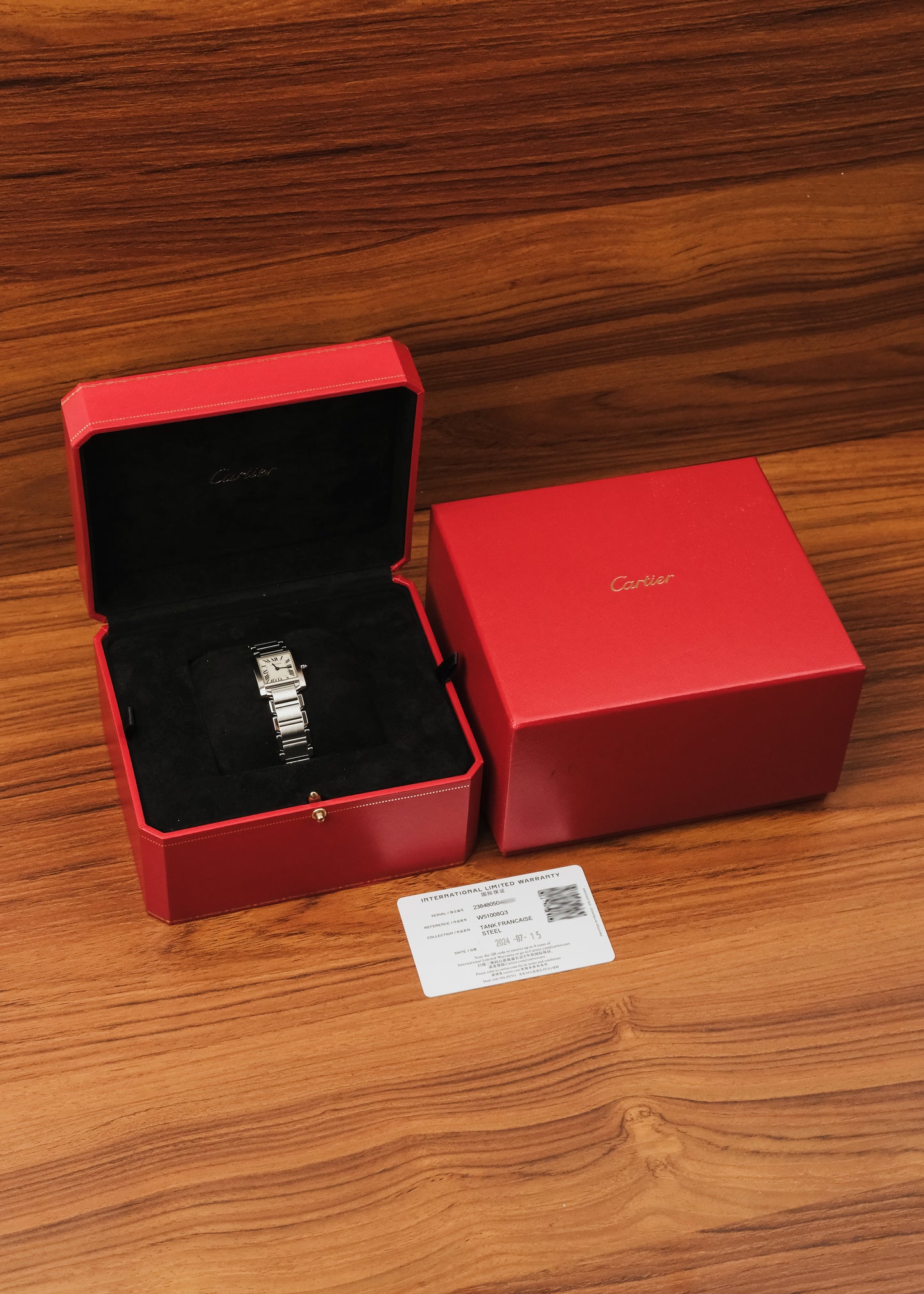 2024 Cartier Tank Francaise (Box & Papers)