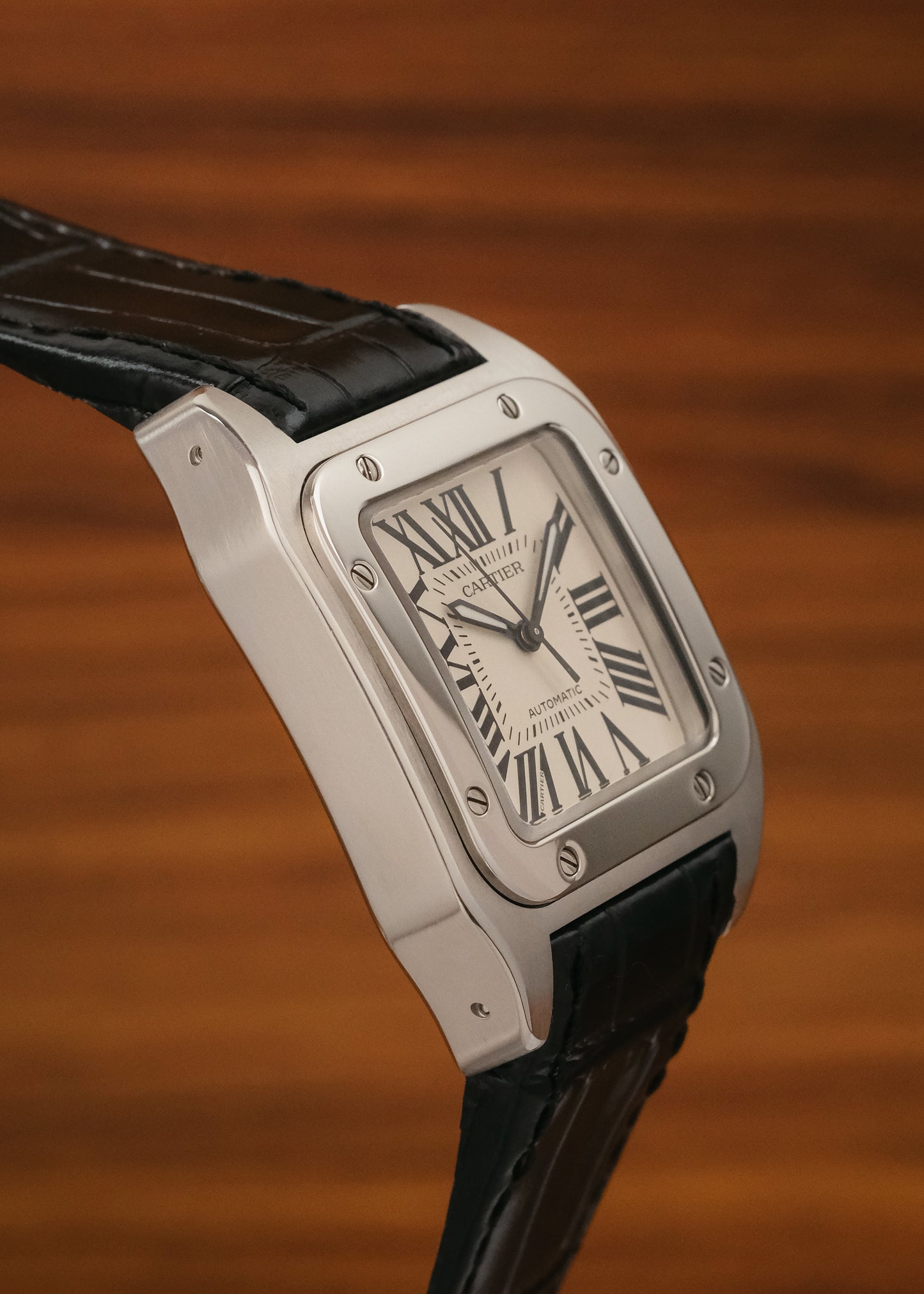 2023 Cartier Santos 100 (Box & Papers)