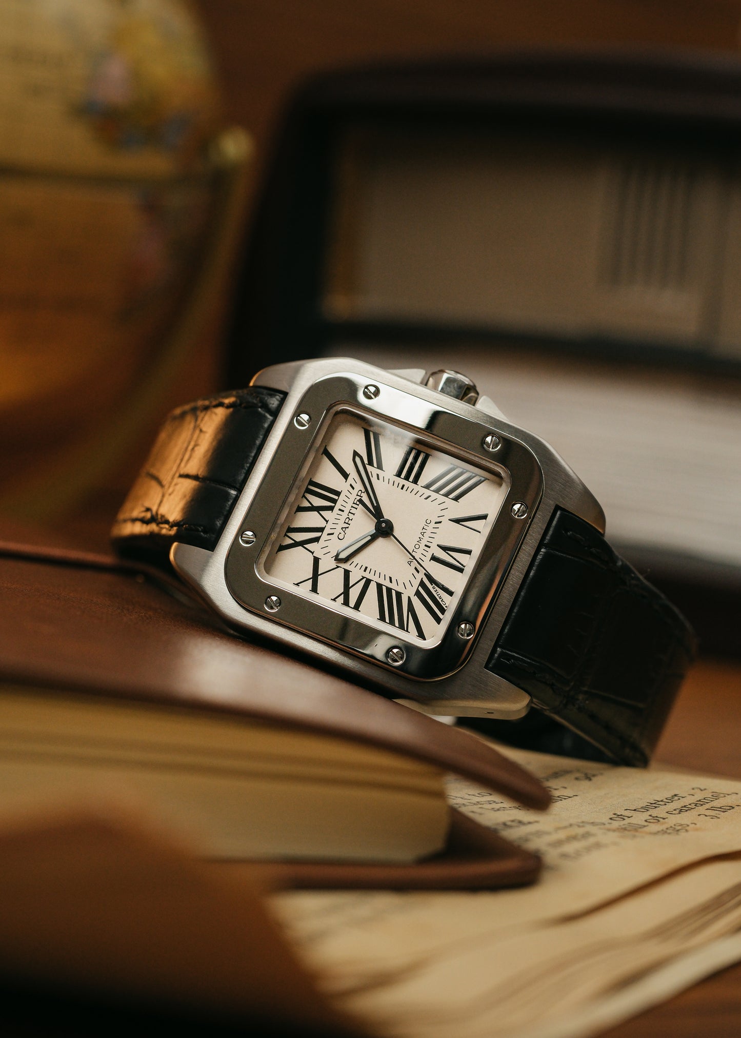 2023 Cartier Santos 100 (Box & Papers)