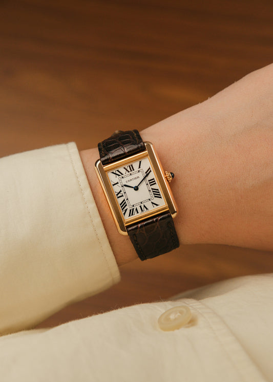 2023 Cartier Tank Solo 18K Gold (Box & Papers)