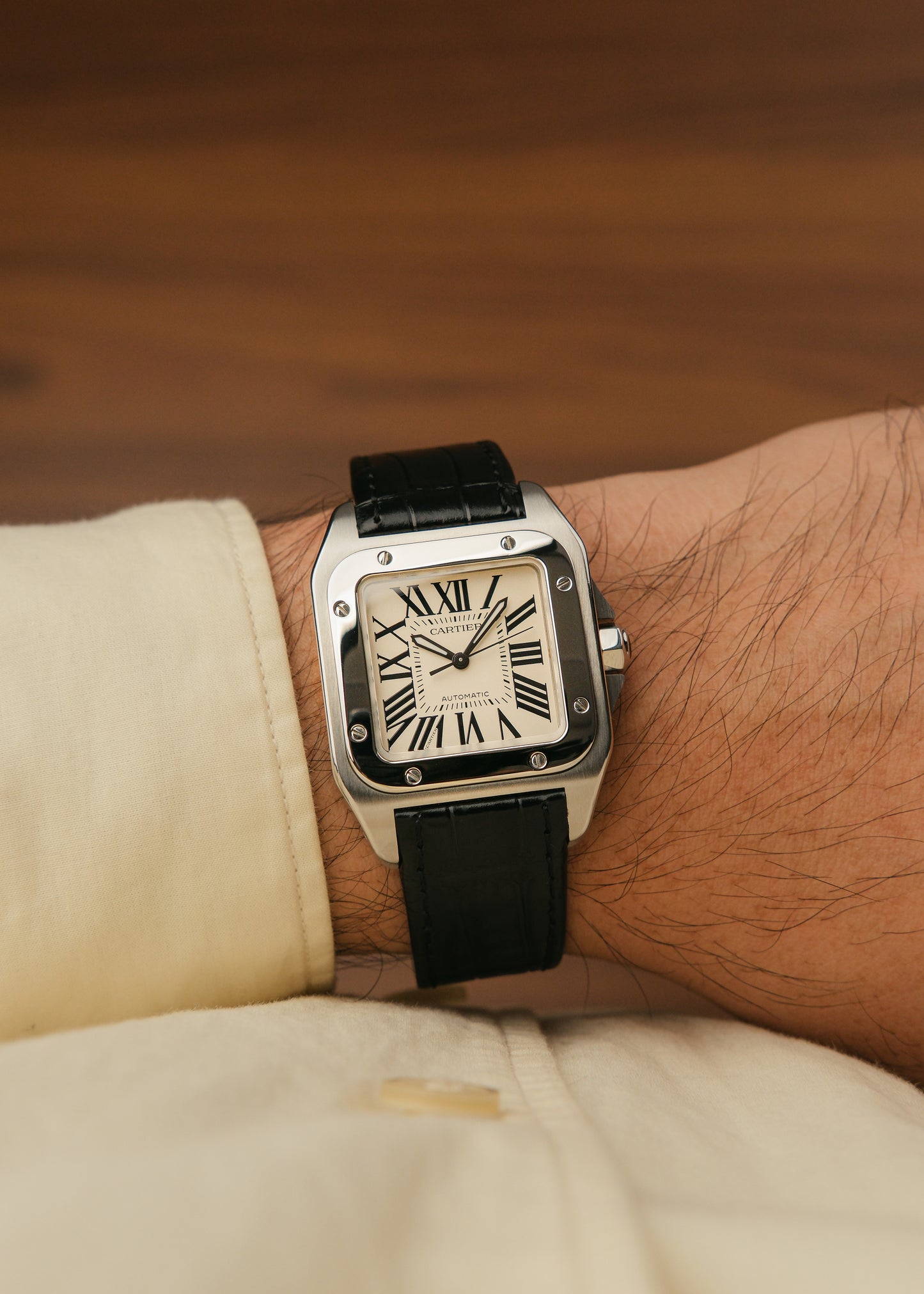 2023 Cartier Santos 100 (Box & Papers)