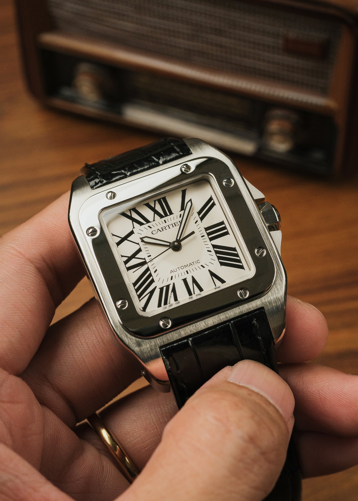2023 Cartier Santos 100 (Box & Papers)