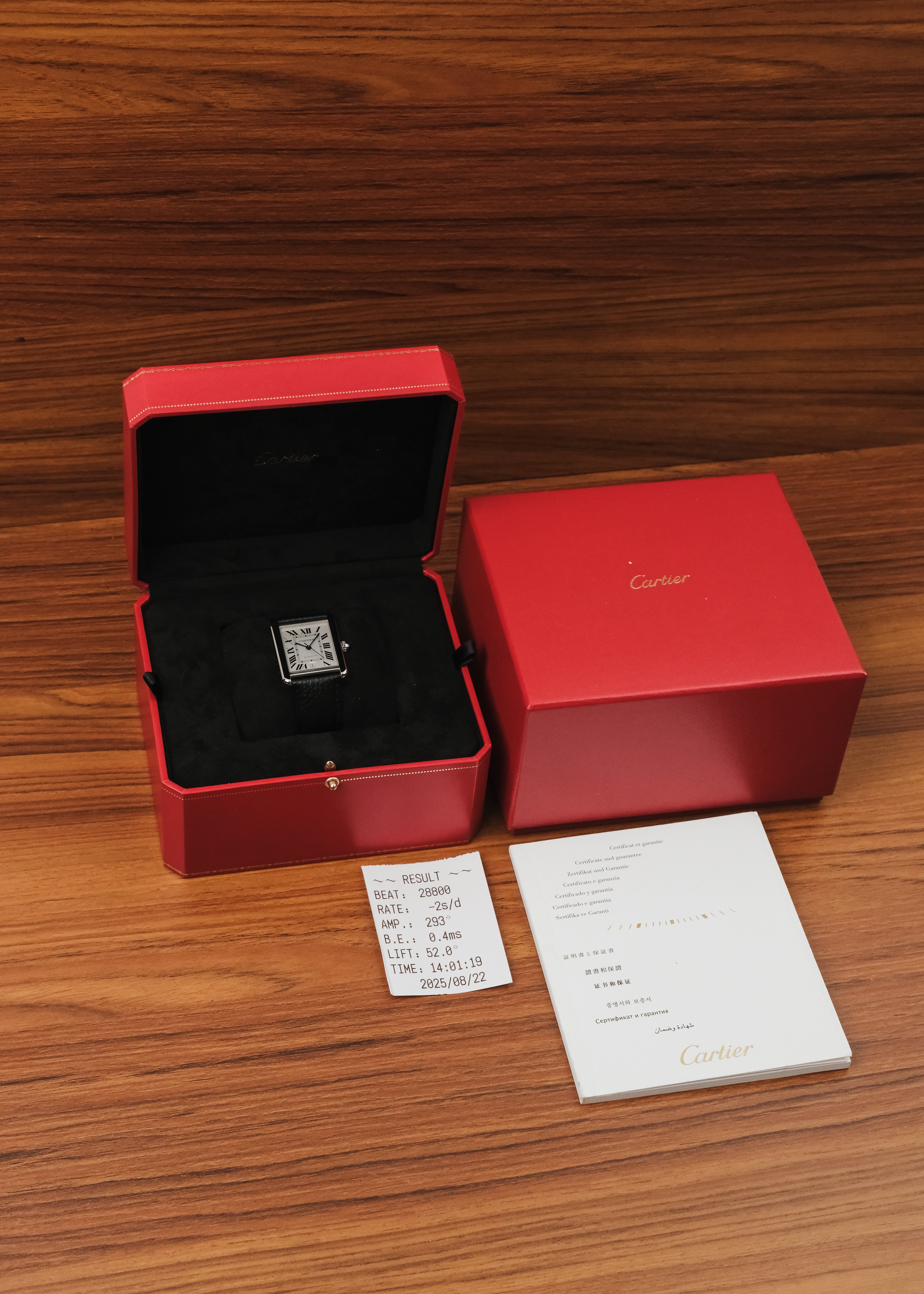 2000s Cartier Tank Solo XL (Box & Papers)