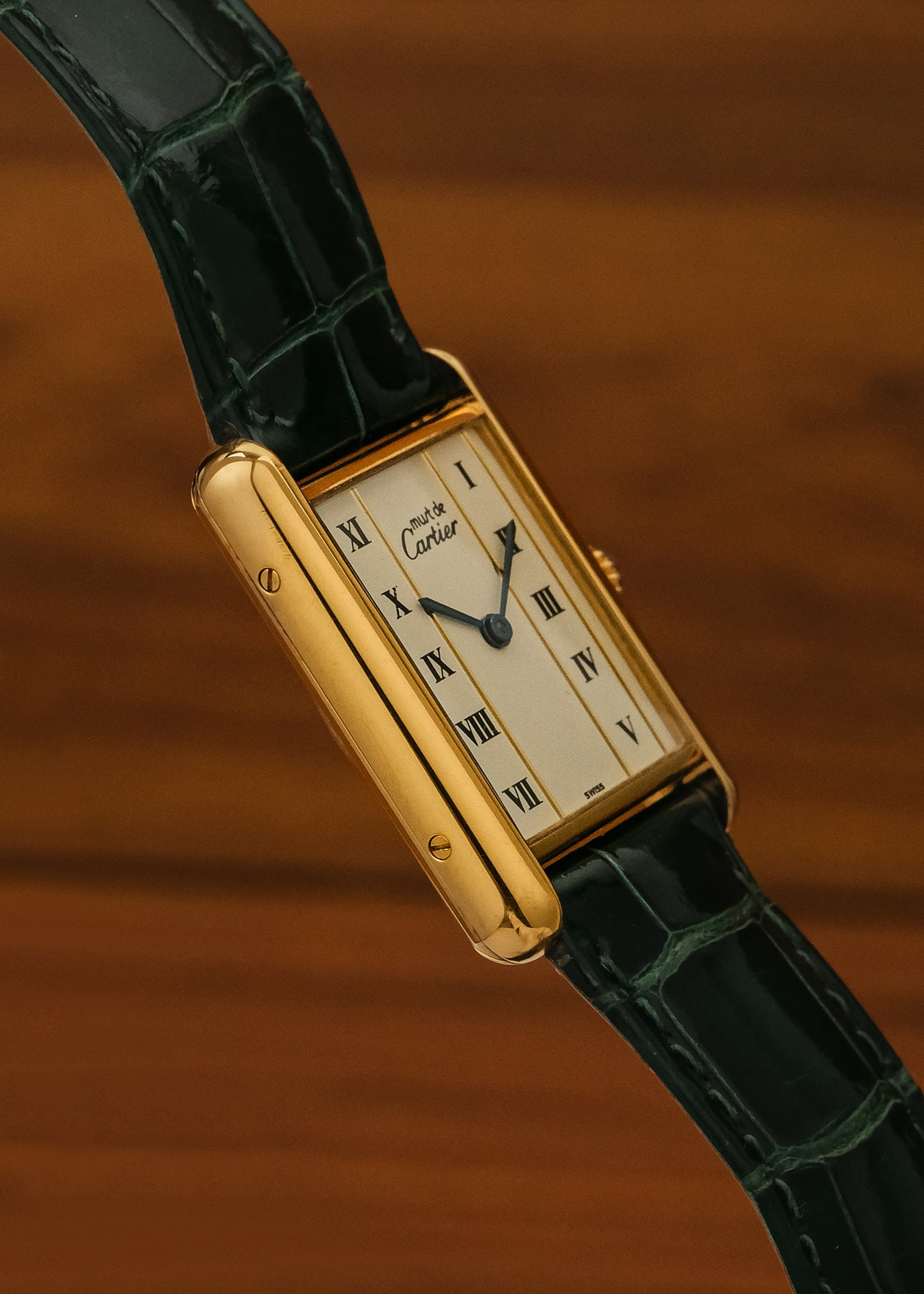 1988 Must de Cartier Tank "Column Dial" (Box & Papers)