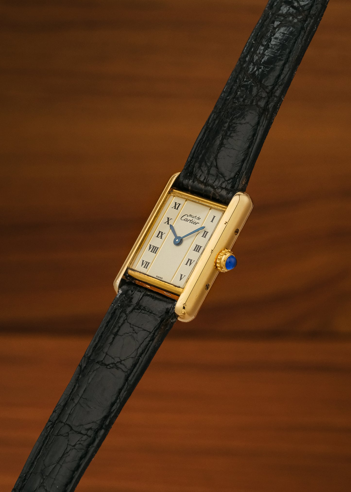 1990s Must de Cartier Tank "Column Dial" (Box)