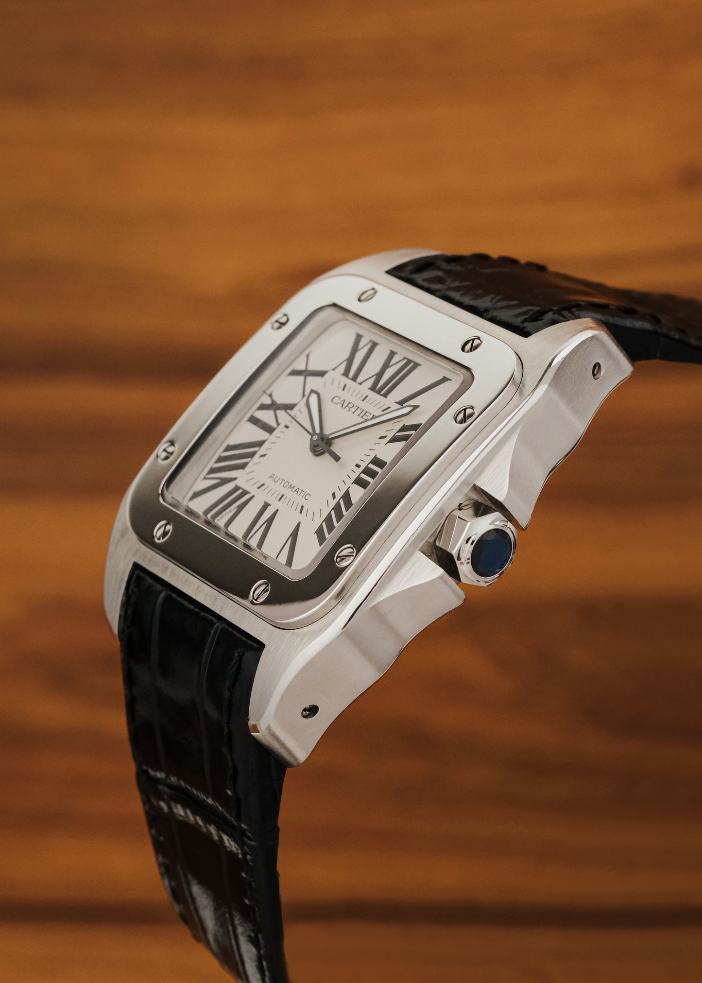 2023 Cartier Santos 100 (Box & Papers)