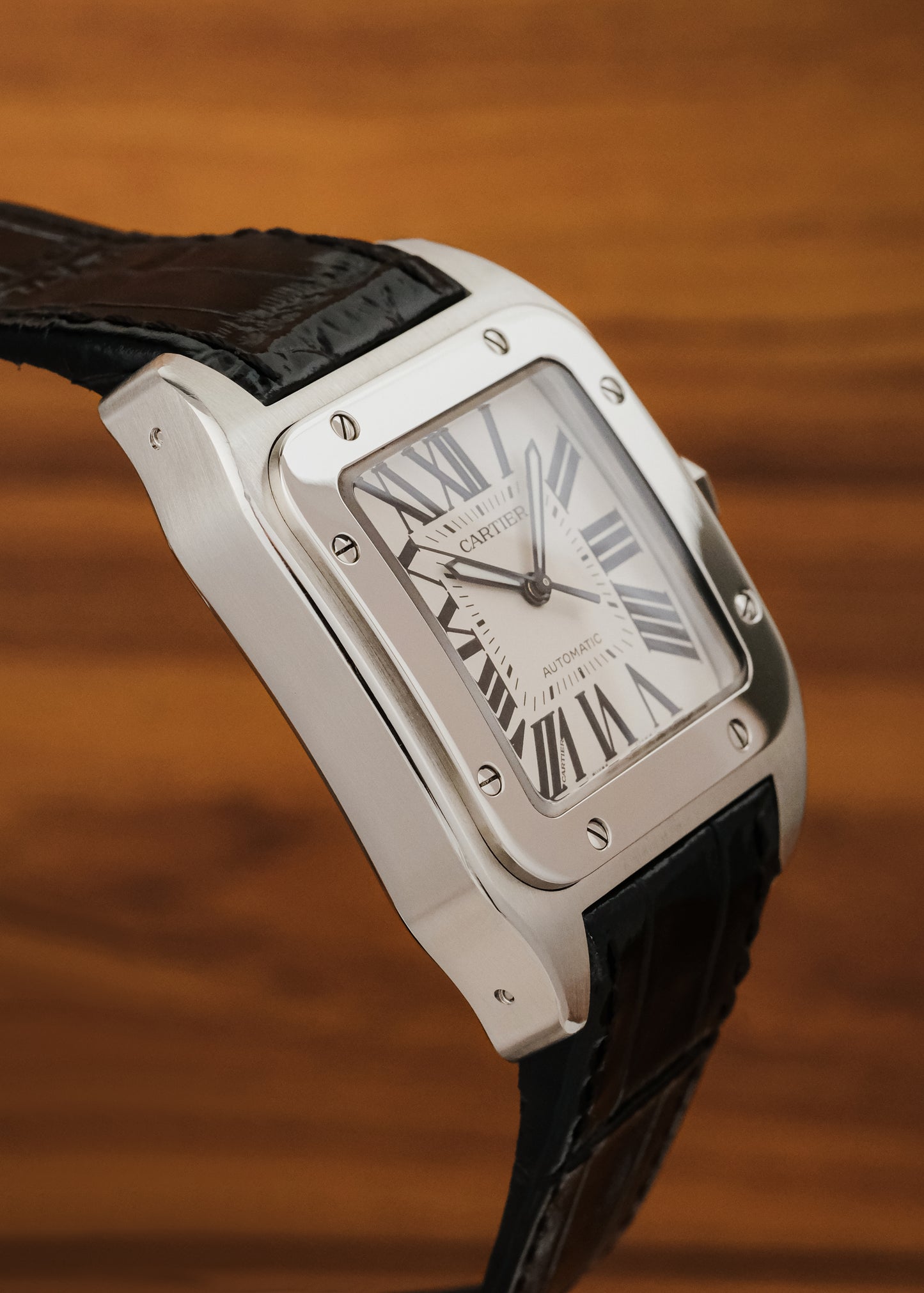 2023 Cartier Santos 100 (Box & Papers)