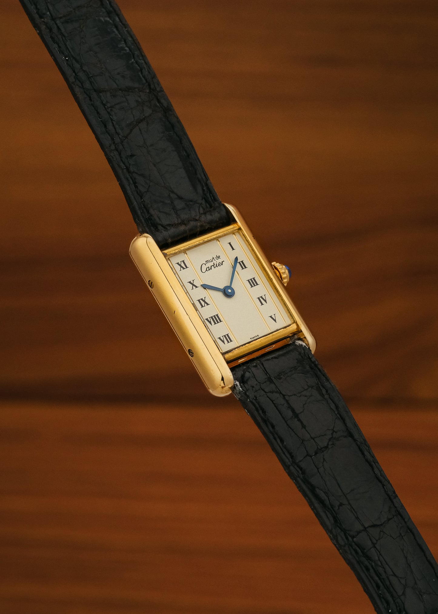 1990s Must de Cartier Tank "Column Dial" (Box)