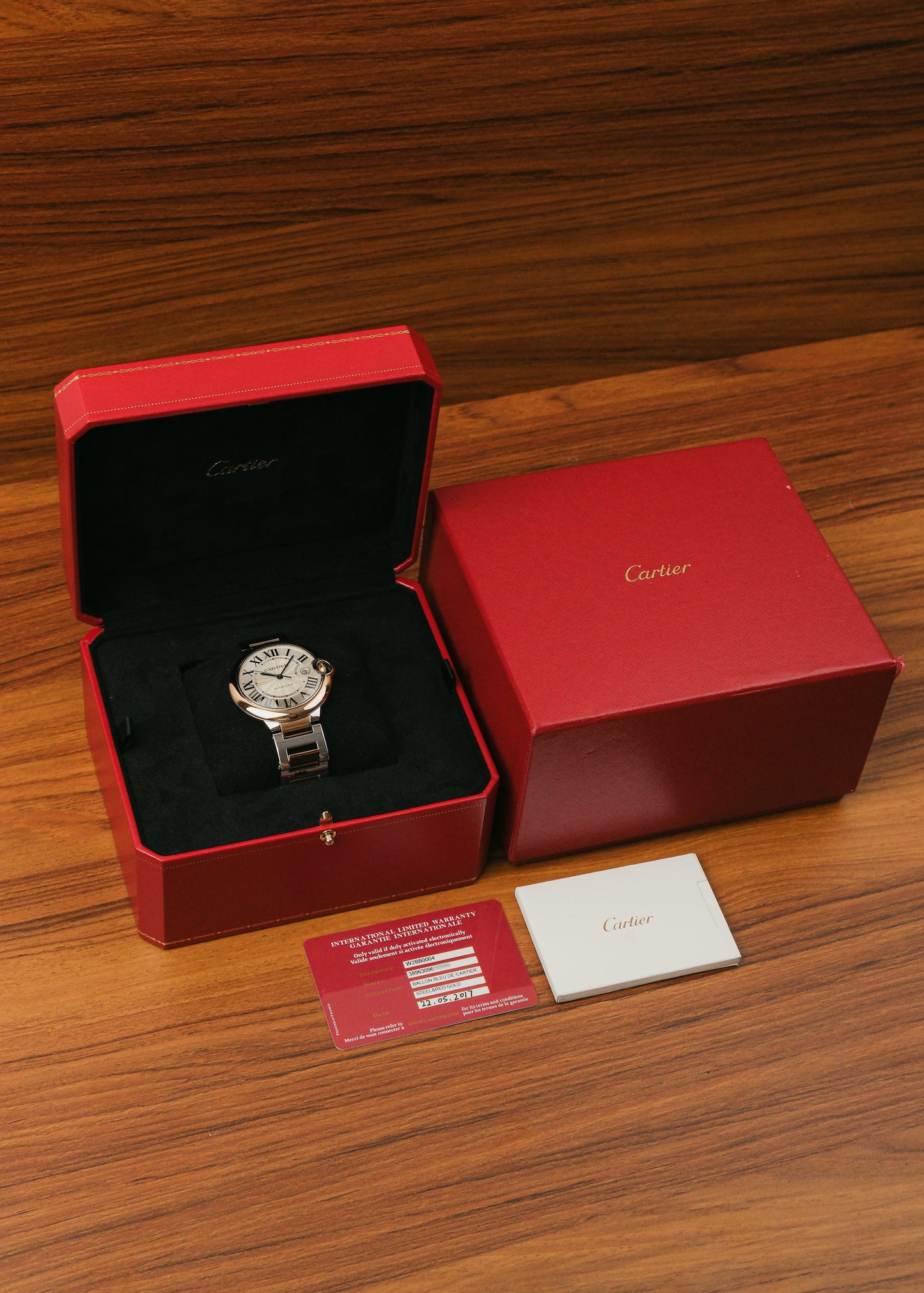 2017 Cartier Ballon Bleu (Box & Papers)