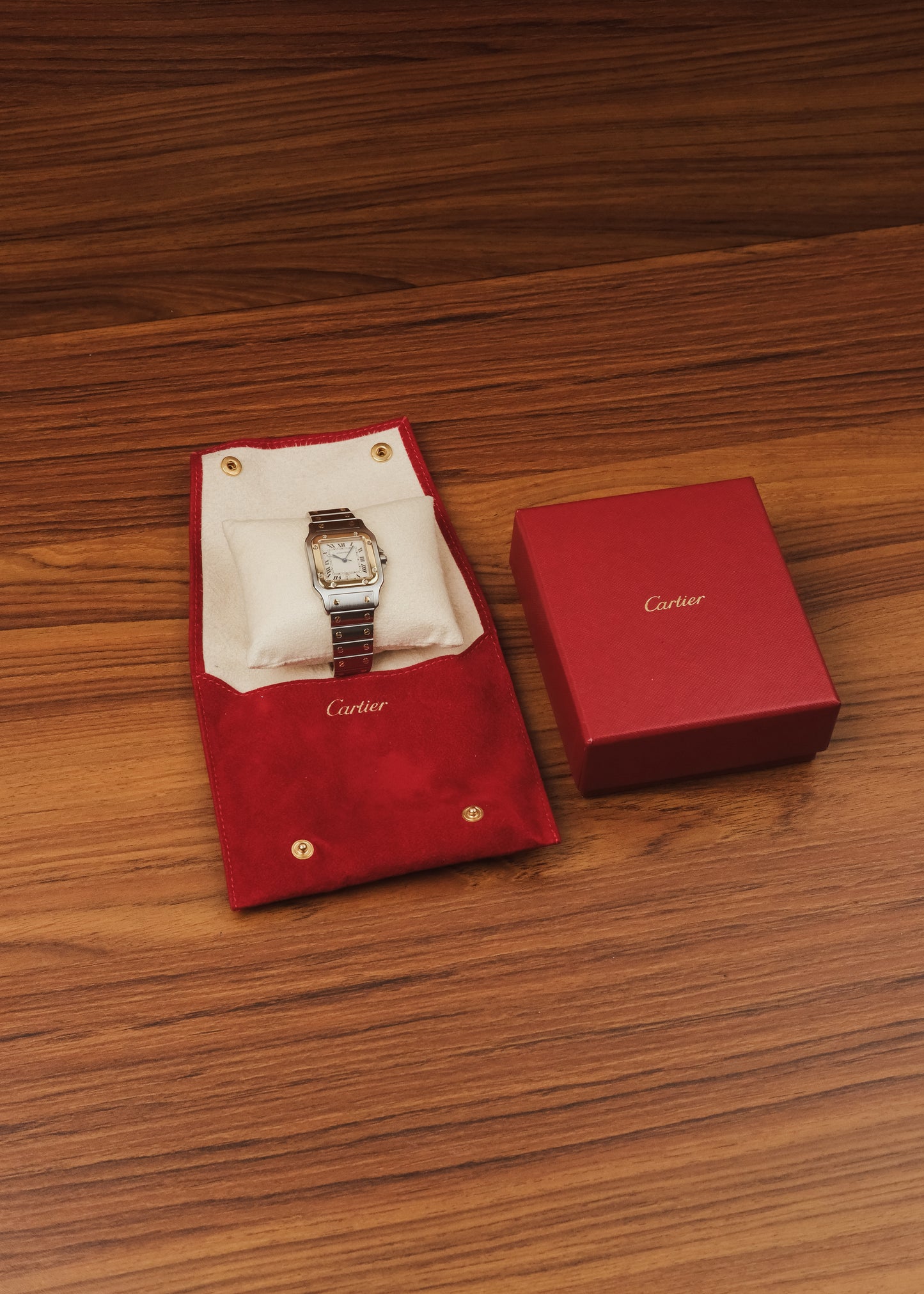 1990s Cartier Santos Galbee