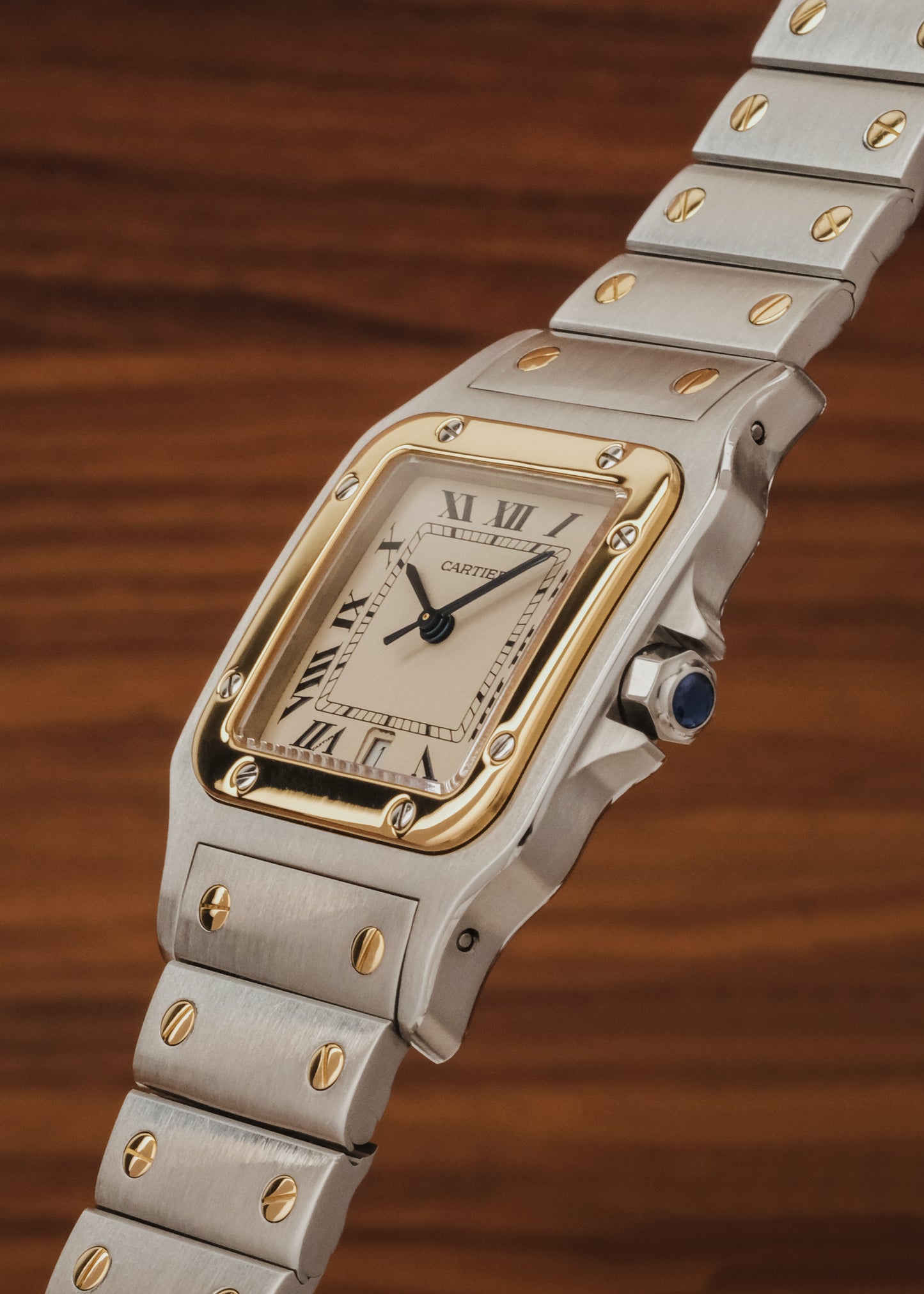1990s Cartier Santos Galbee