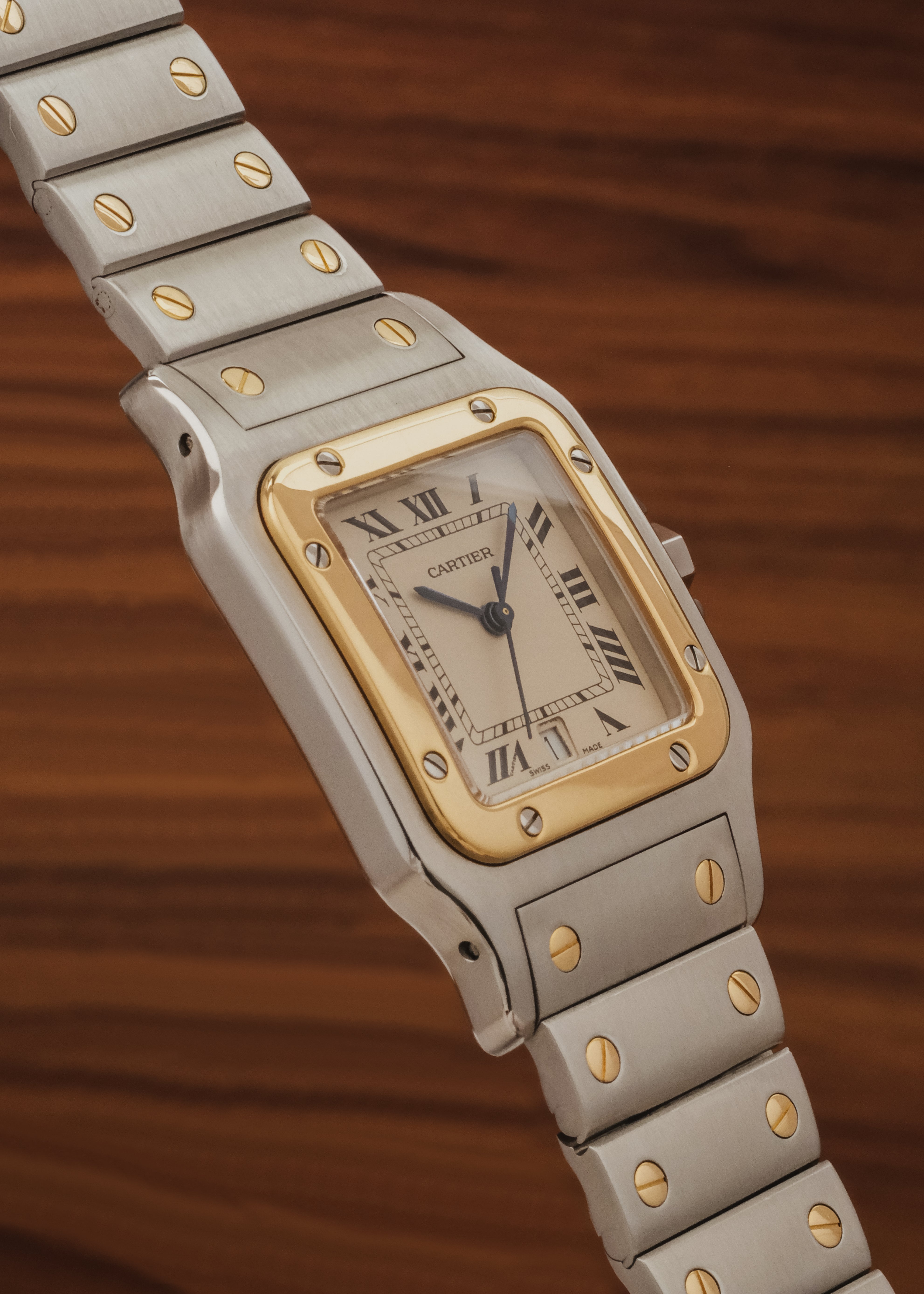 1990s Cartier Santos Galbee