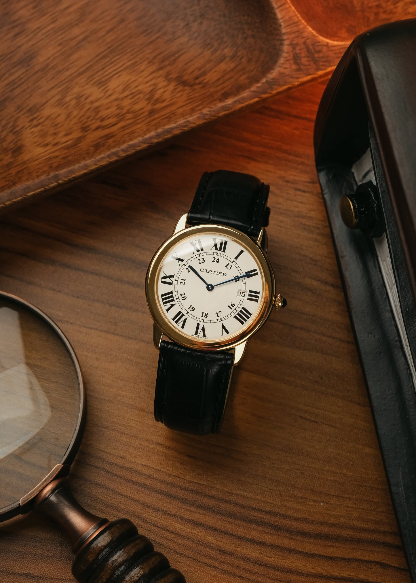 2023 Cartier Ronde Solo 18K Gold (Box & Papers) *50% Below Retail*