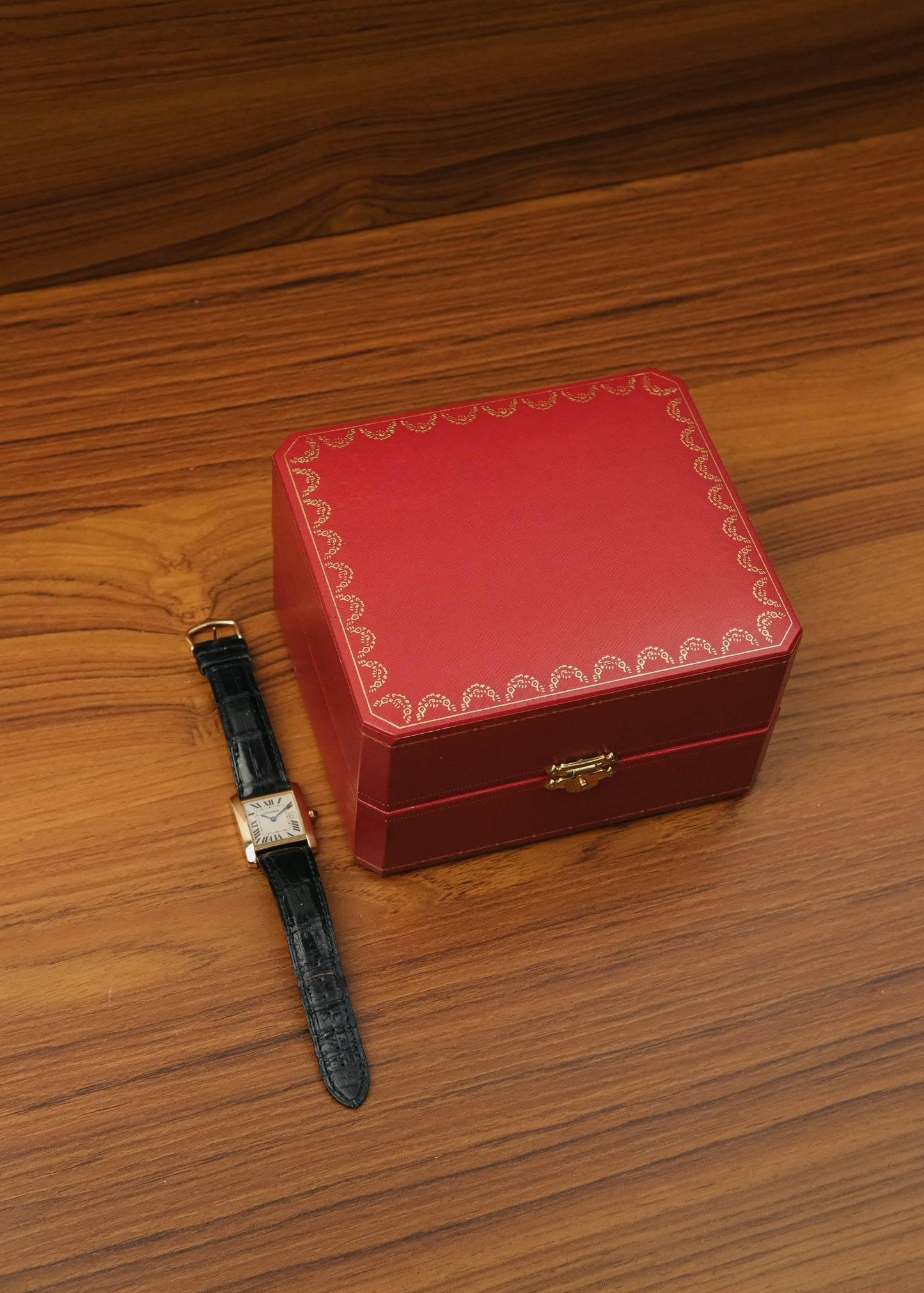 2000s Cartier Tank Francaise 18K Gold (Box)