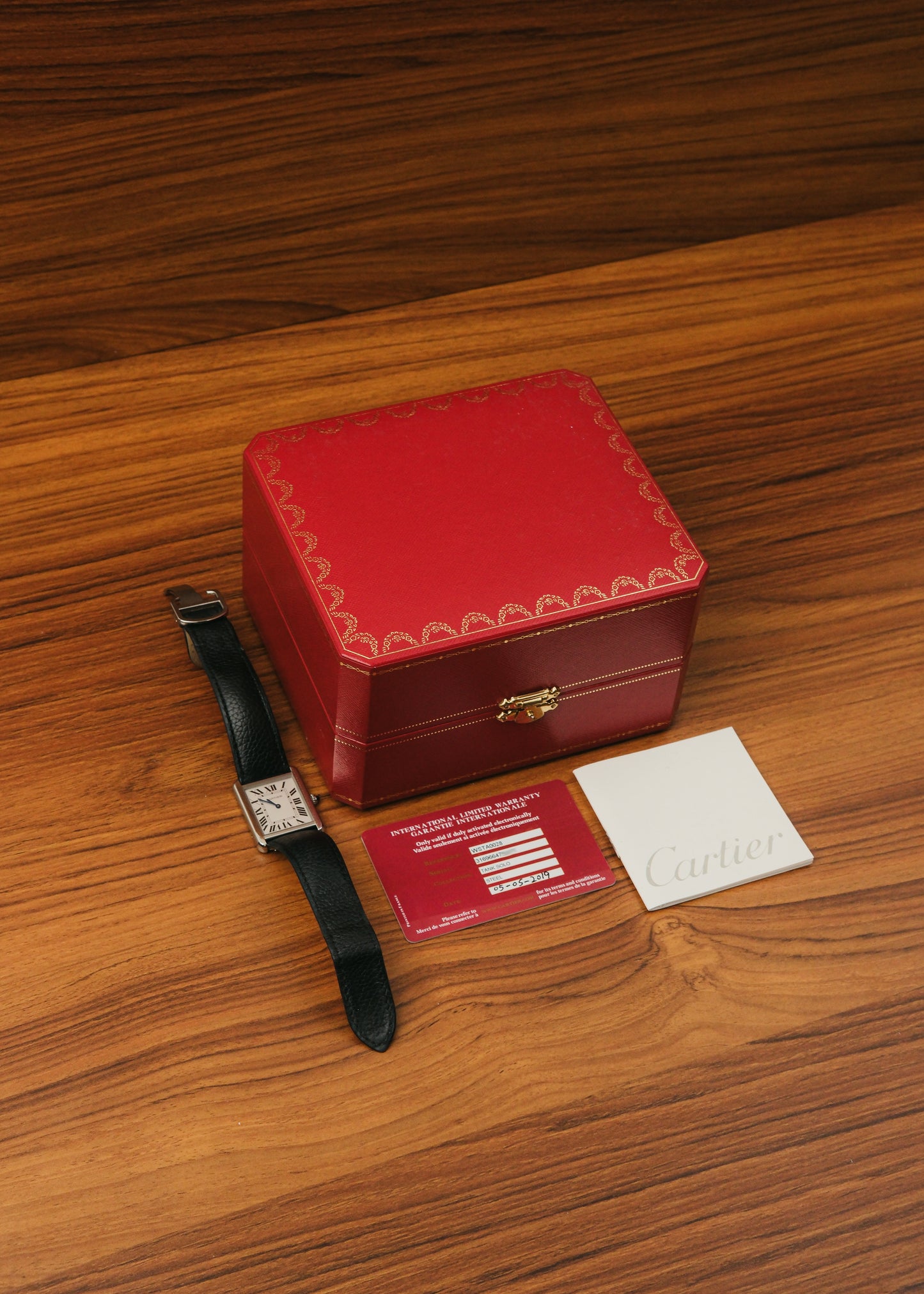 2018 Cartier Tank Solo (Box & Papers)
