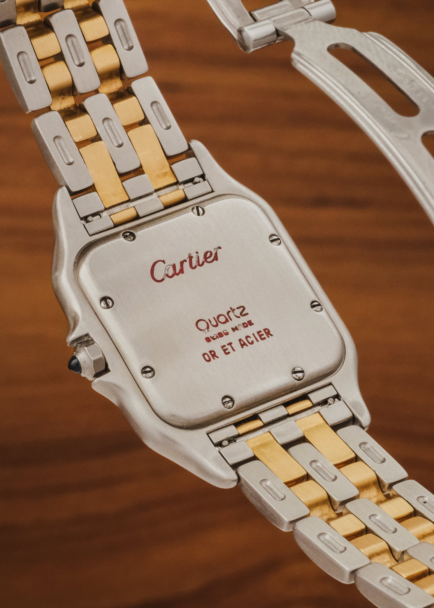 1990s Cartier Panthere "2-Row Bracelet" (Box)