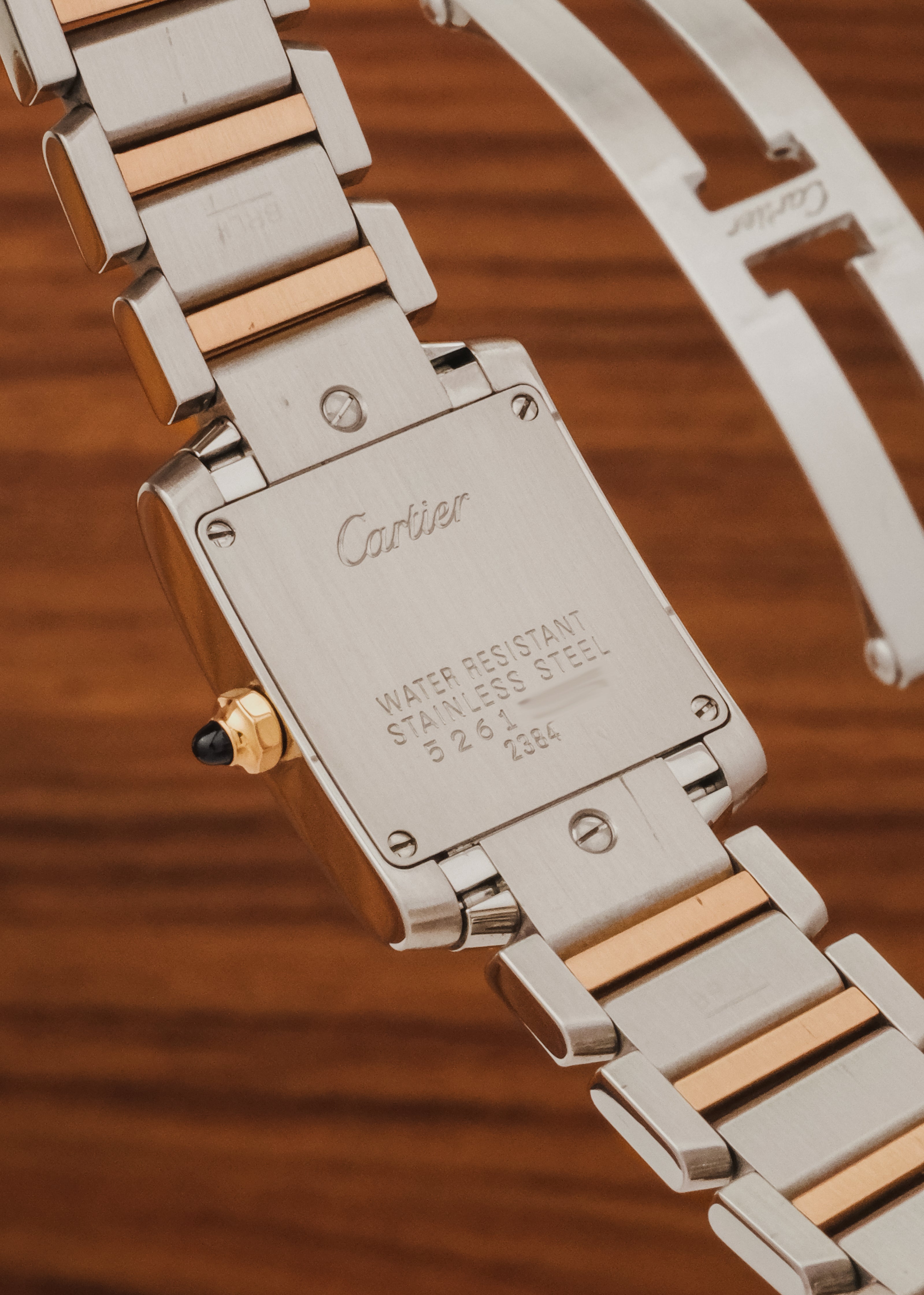 2024 Cartier Tank Francaise "Mother of Pearl" (Box & Papers)