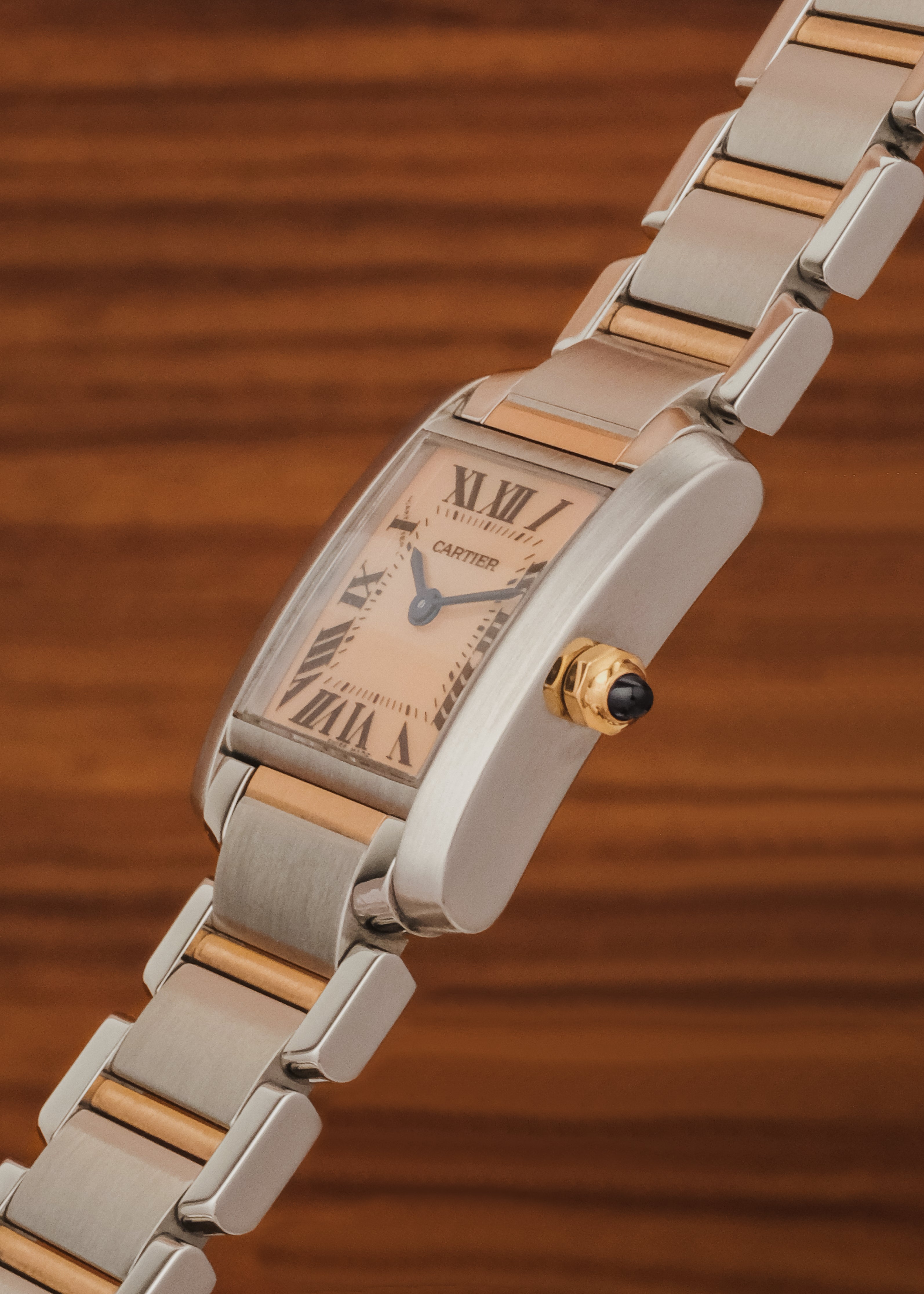 2024 Cartier Tank Francaise "Mother of Pearl" (Box & Papers)