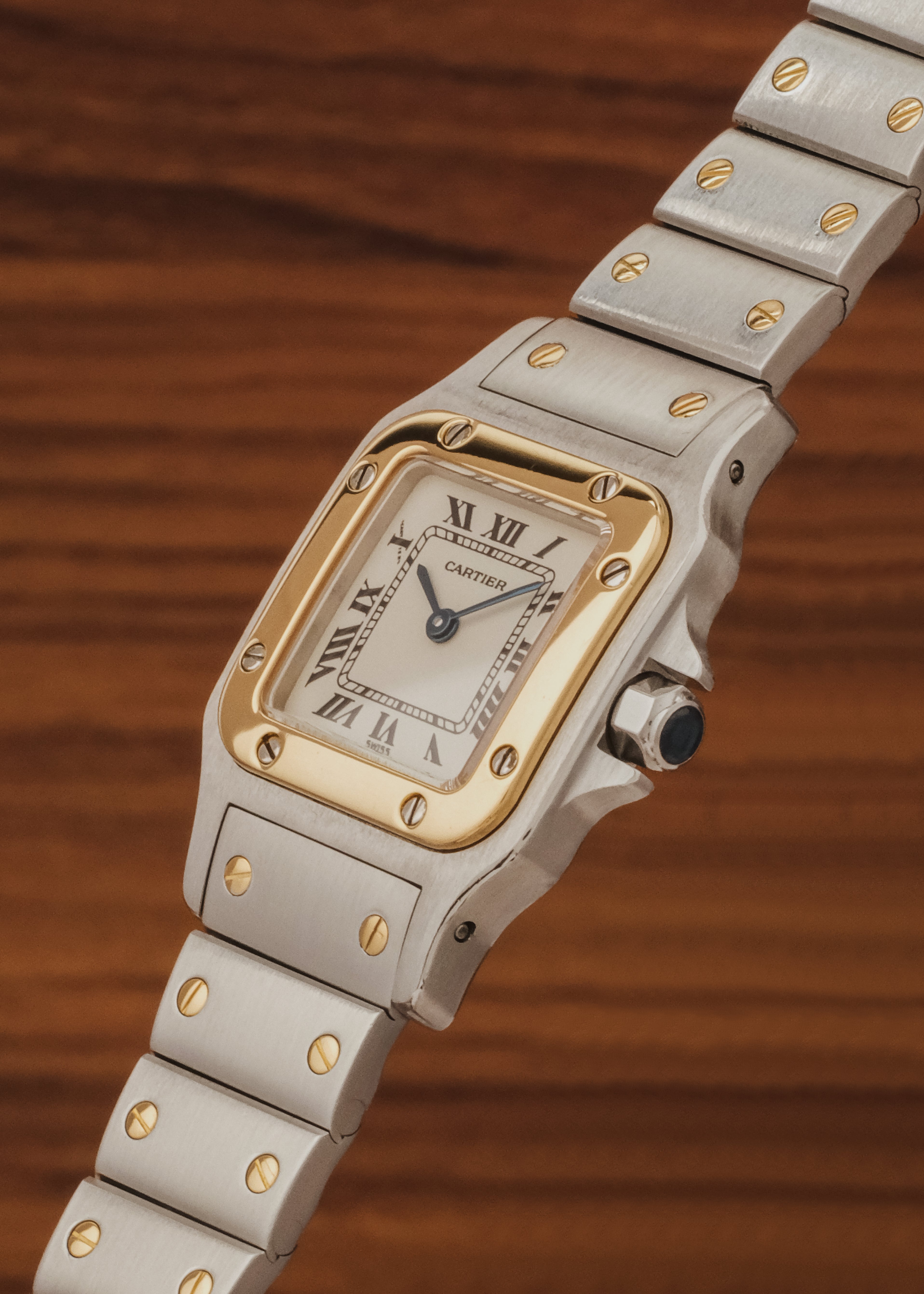 2000s Cartier Santos Galbee (Box & Papers)