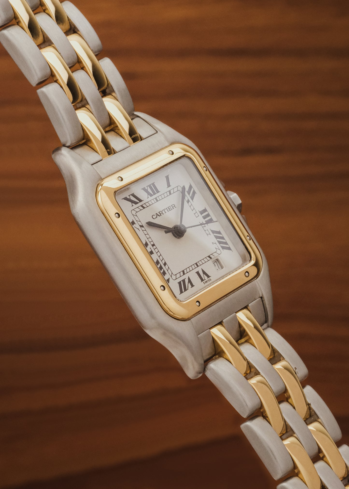 1990s Cartier Panthere "2-Row Bracelet" (Box)