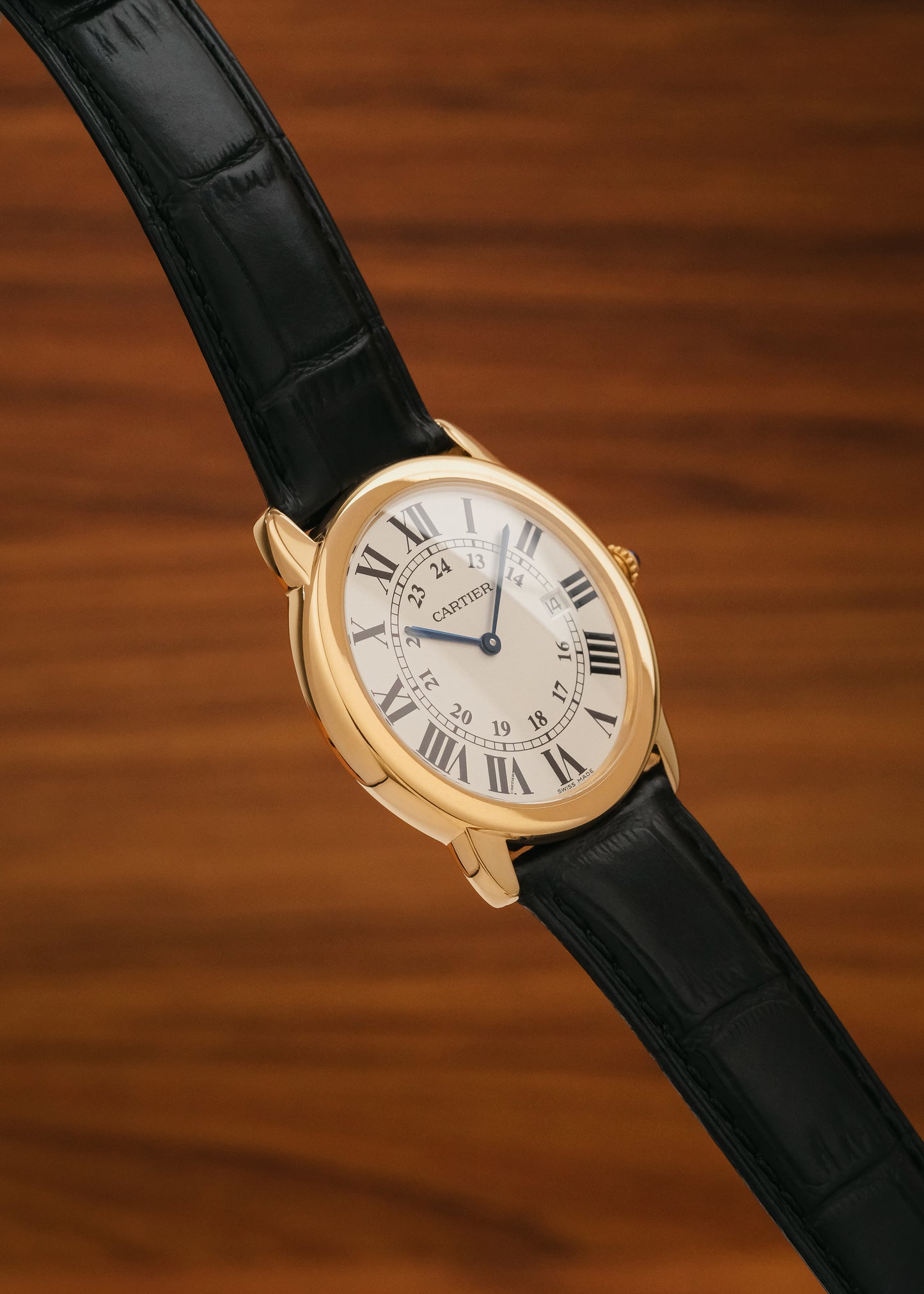 2023 Cartier Ronde Solo 18K Gold (Box & Papers) *50% Below Retail*