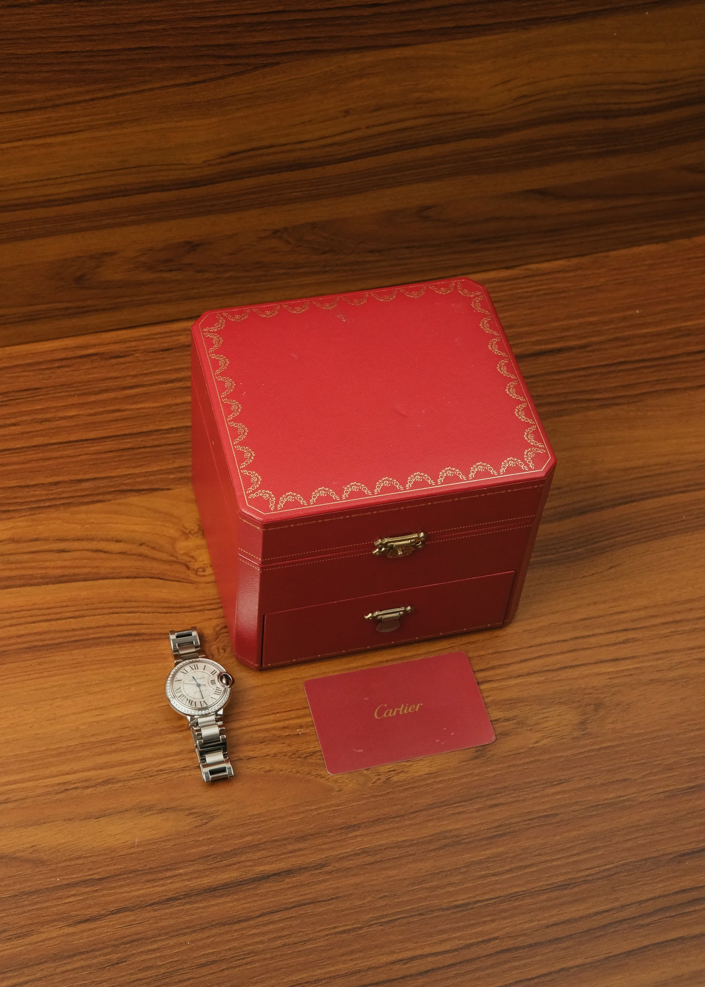 2018 Cartier Ballon Bleu w/ Factory Diamond Setting (Box & Papers)