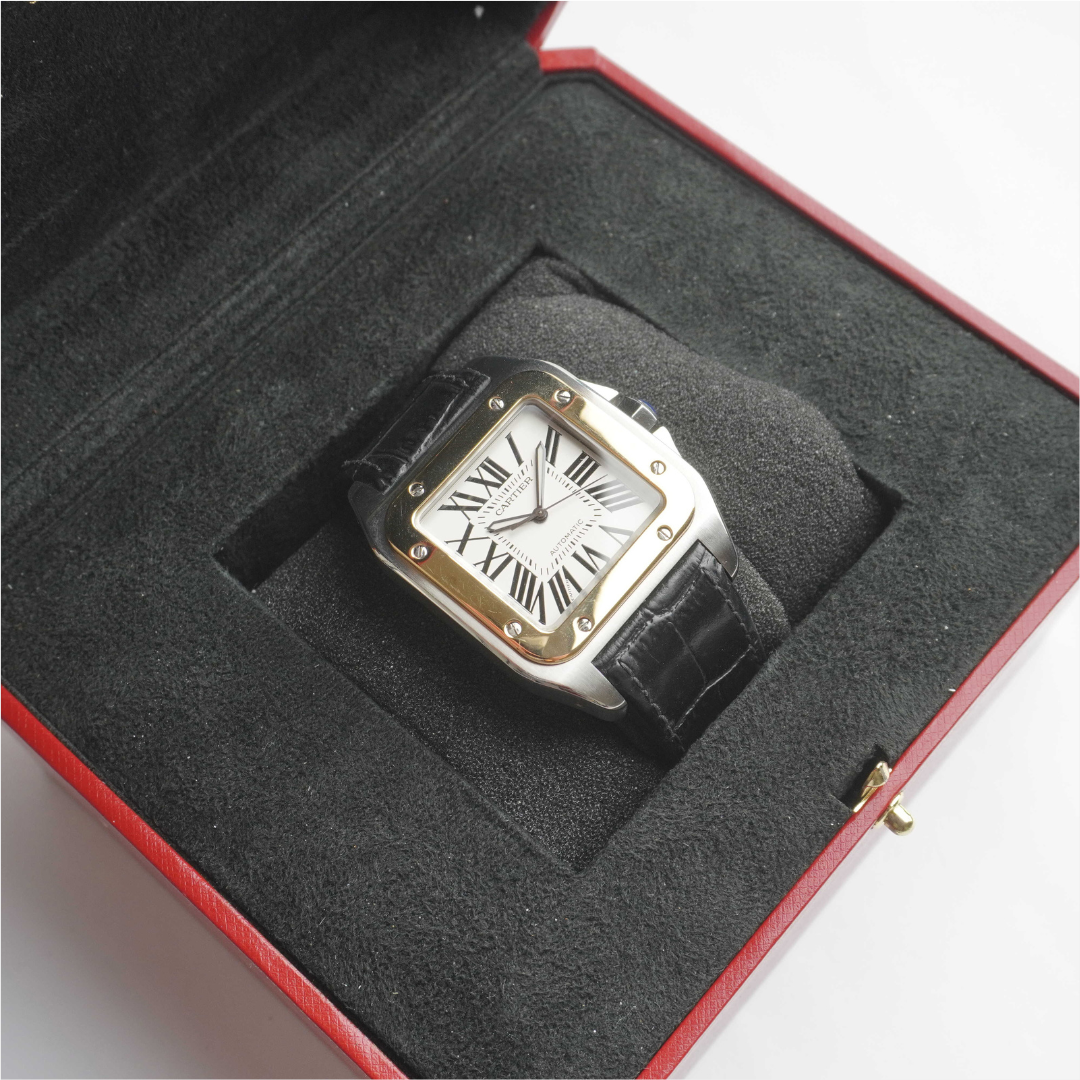 2023 Cartier Santos 100 Large (Box / Card)